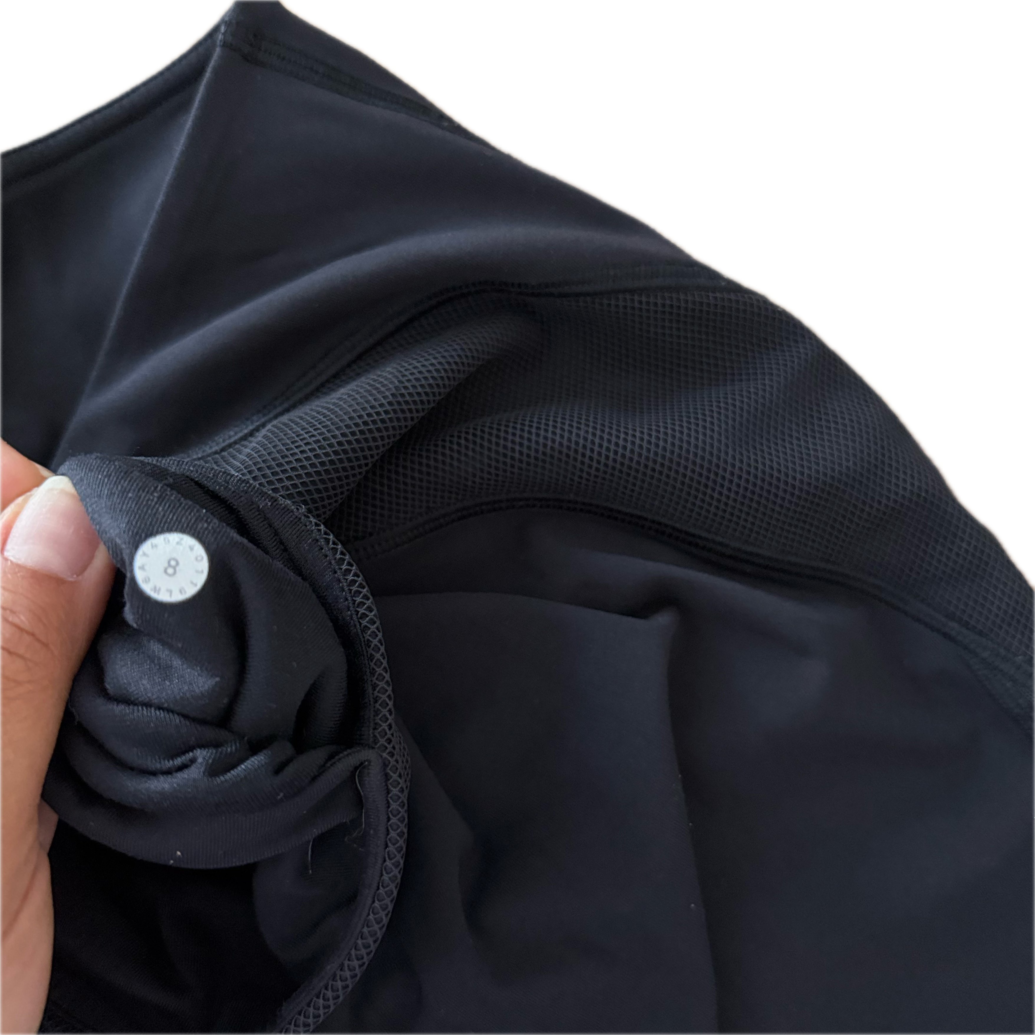 Legging Lululemon talla 8 color negro tela Luxtreme™