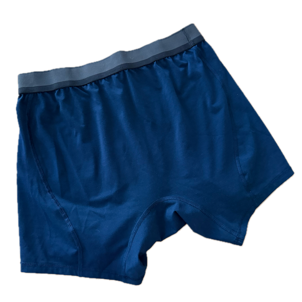 Boxer Lululemon talla M color azul tela Everlux™