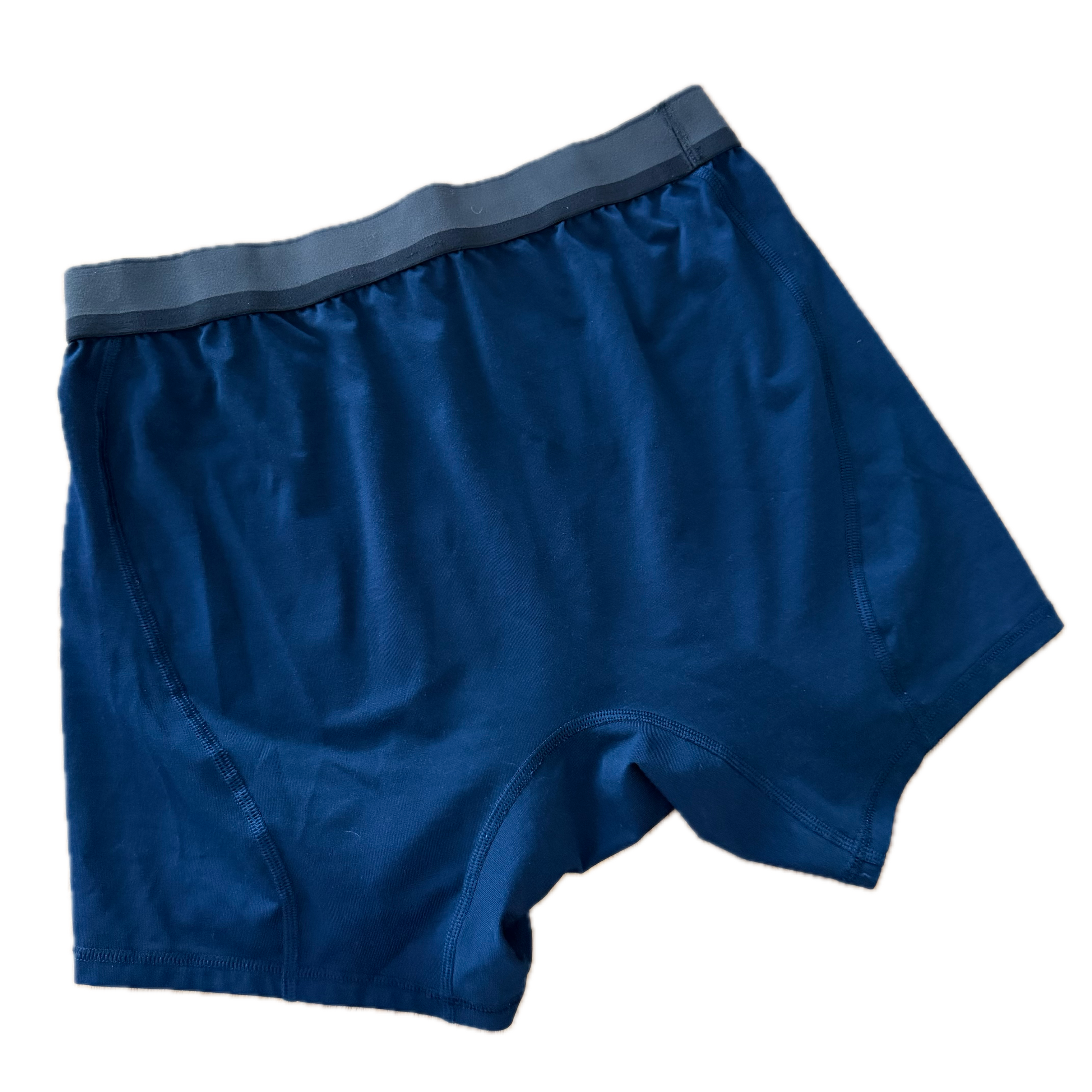 Boxer Lululemon talla M color azul tela Everlux™