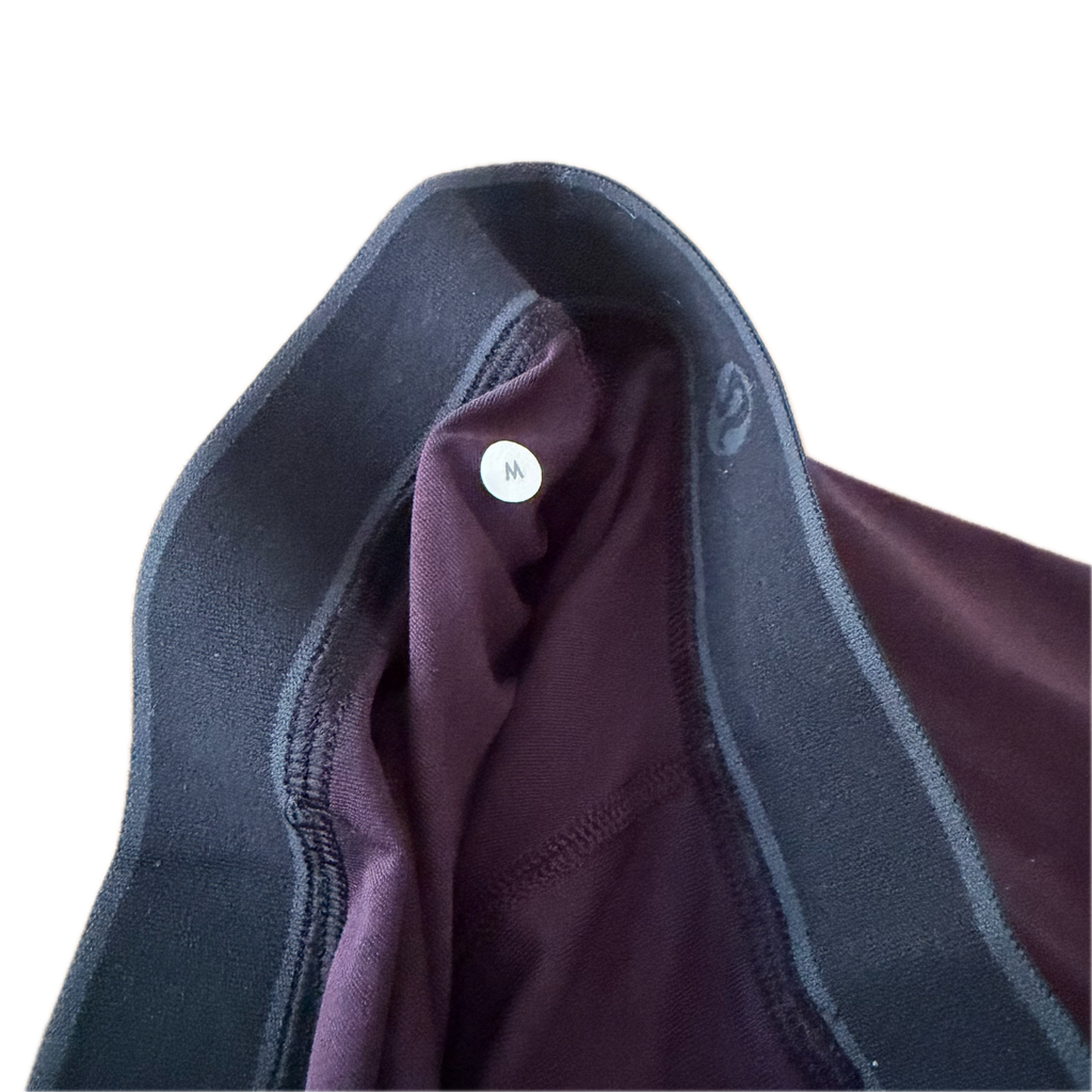 Boxer Lululemon talla M color vino tela Everlux™