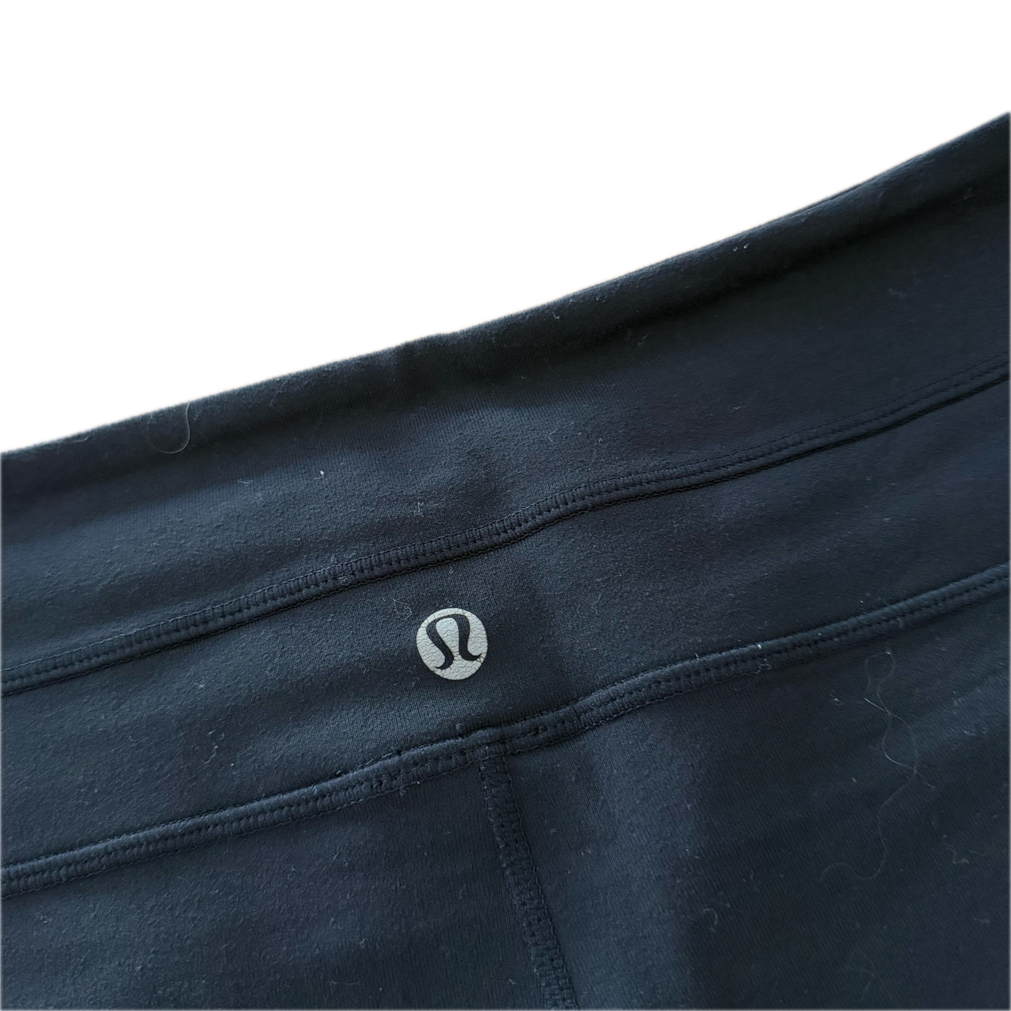 Licra Lululemon talla 8 color negra tela Nulu™