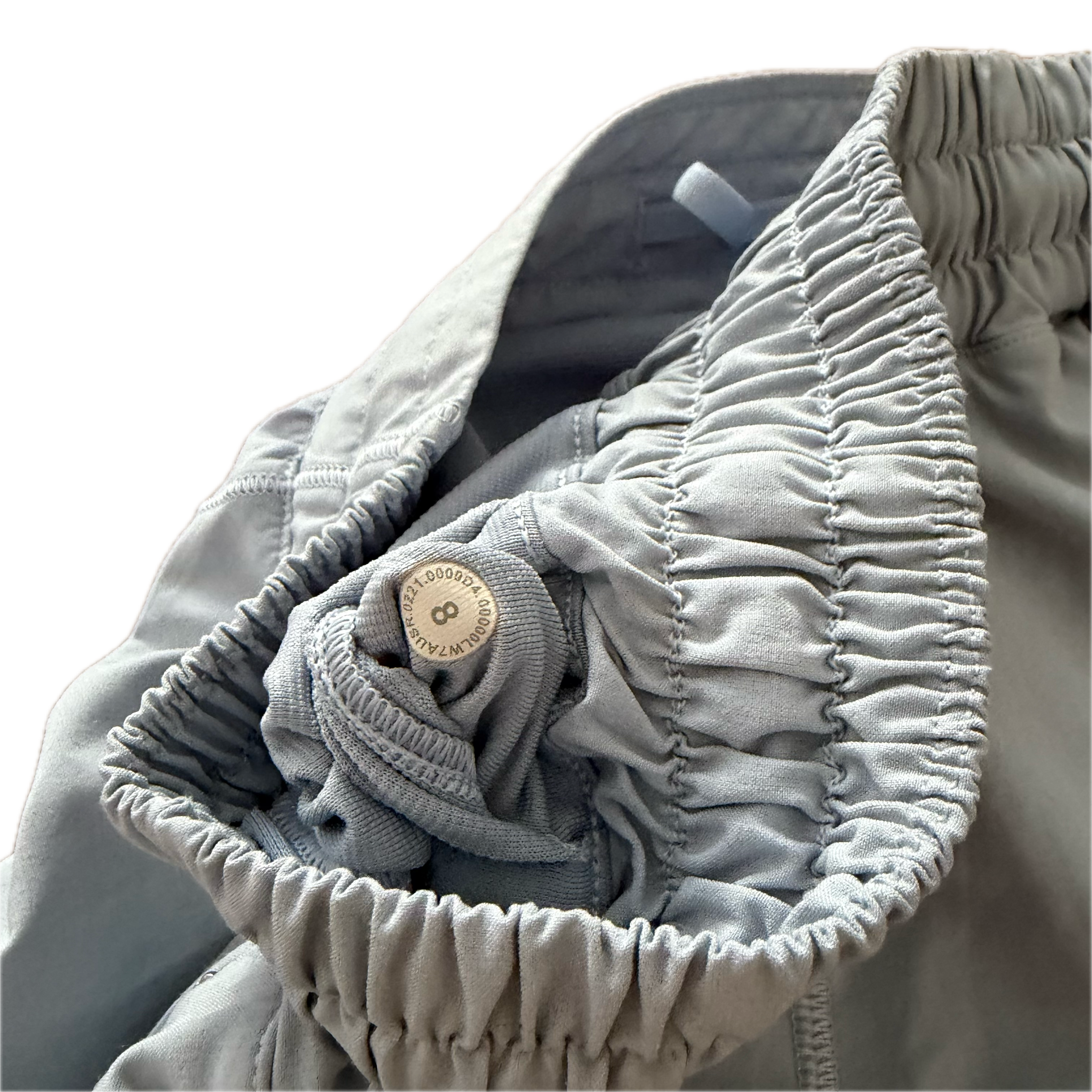 Short Lululemon talla 8 color azul tela Nulux™