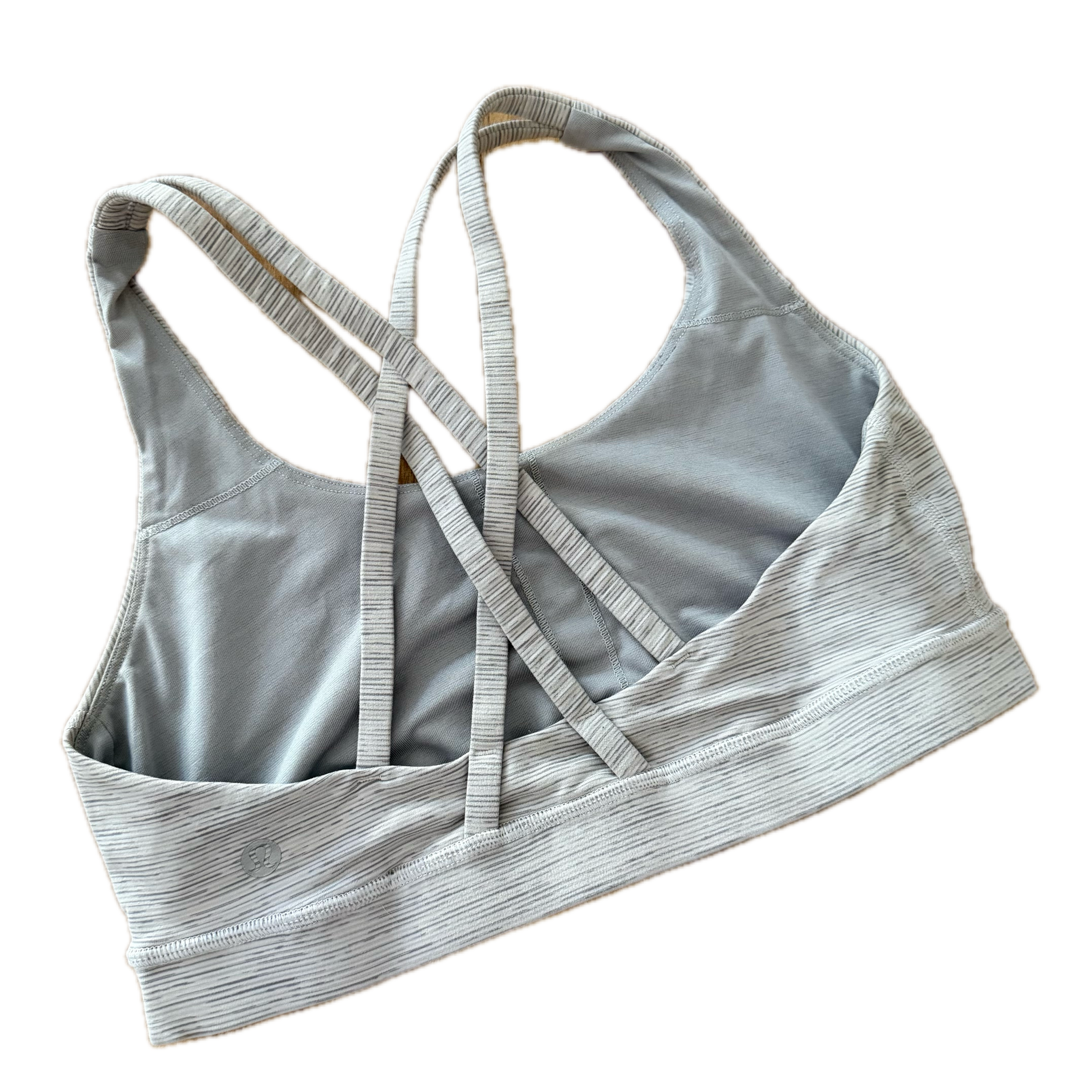 Top Lululemon talla 8 color gris tela Everlux™