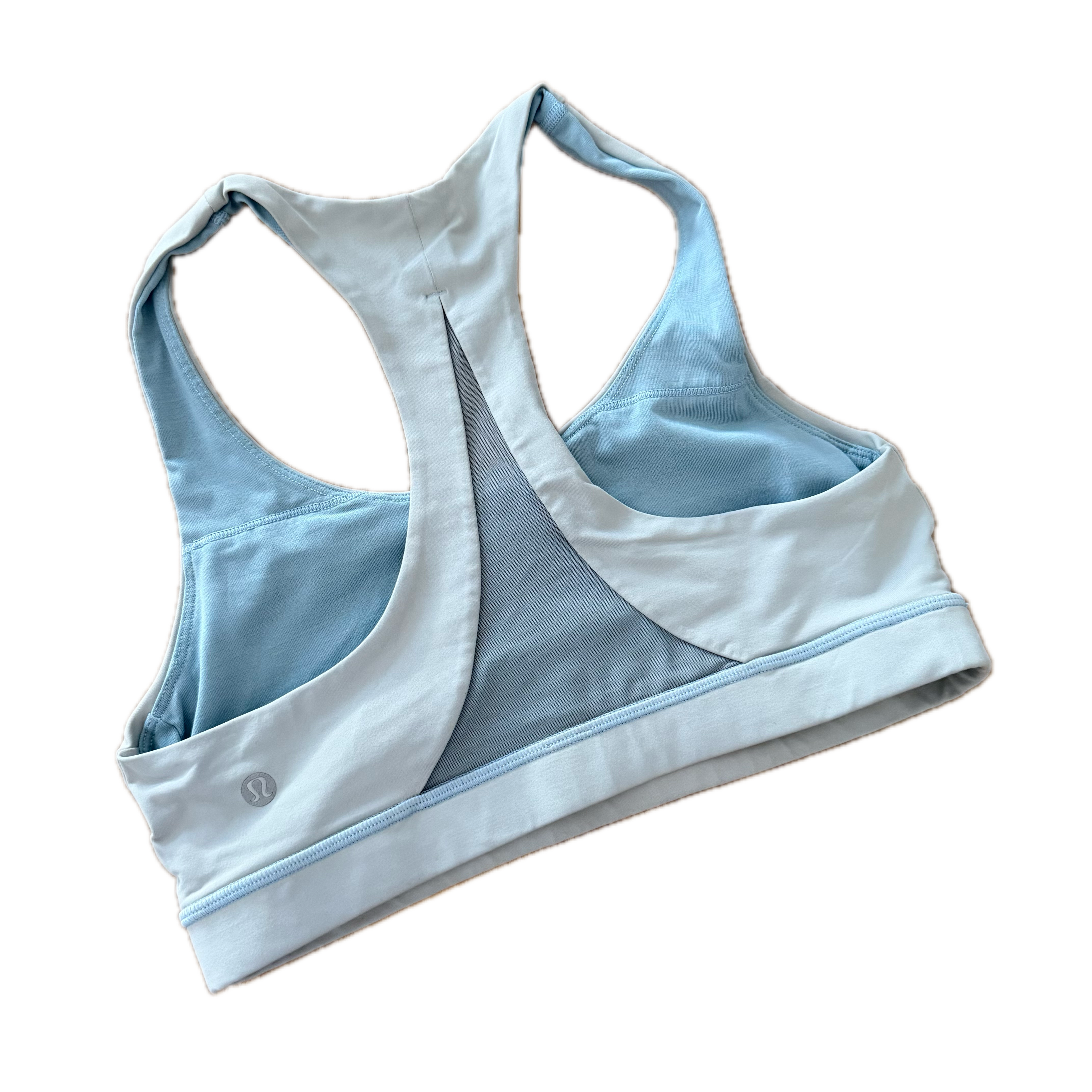 Top Lululemon talla 8 color azul tela Everlux™