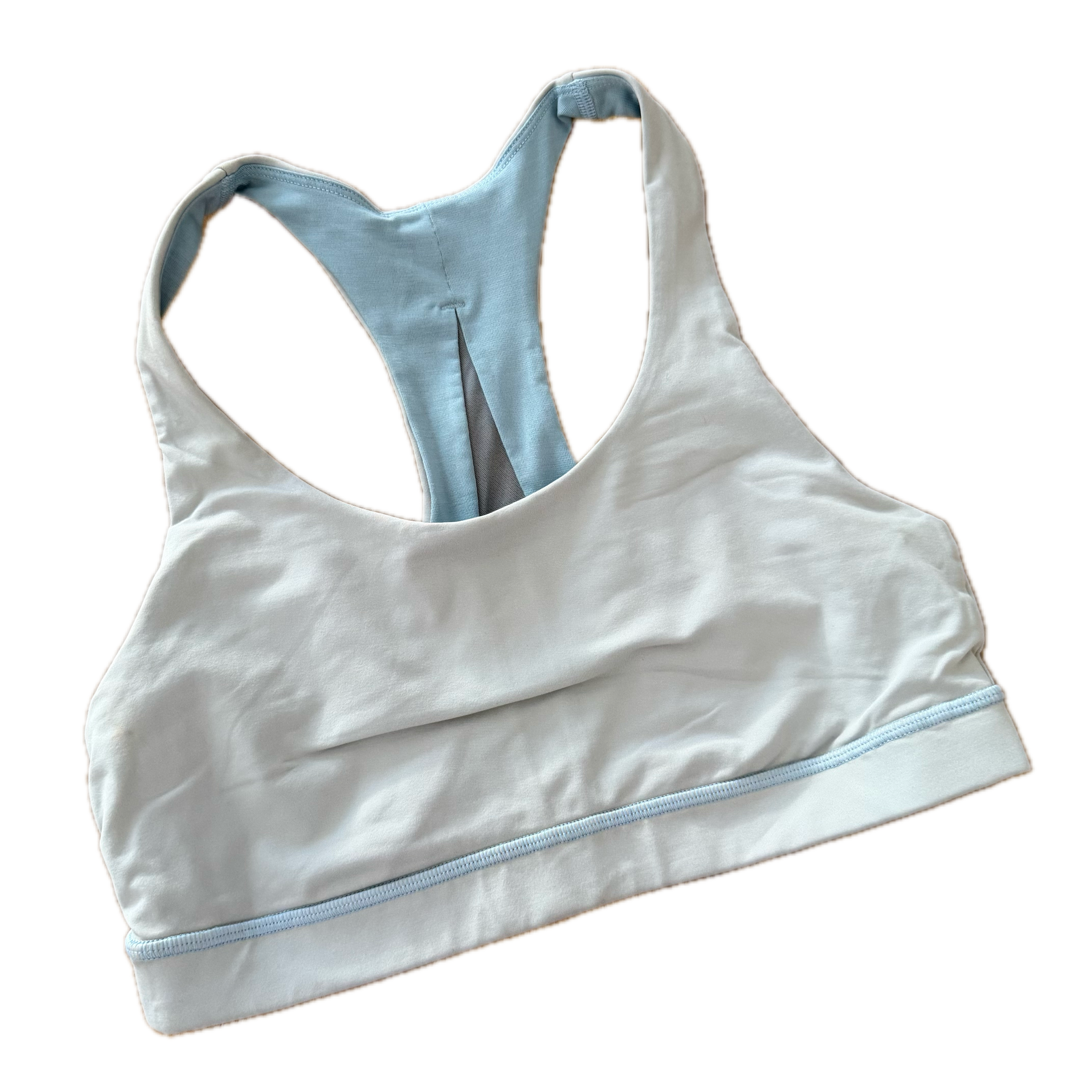 Top Lululemon talla 8 color azul tela Everlux™
