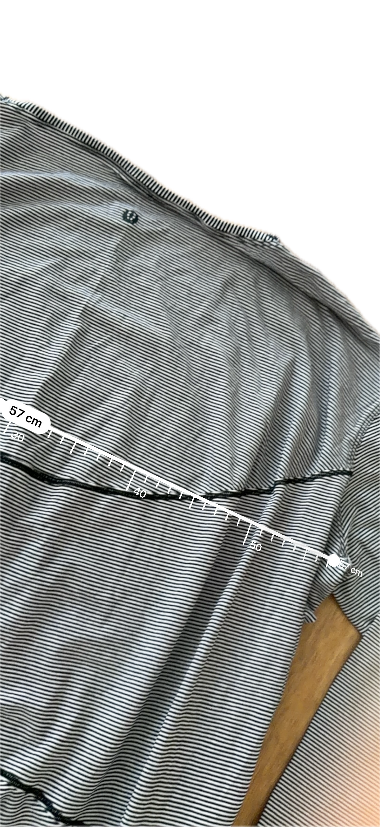 Playera Lululemon talla 8 color rayas tela Vitasea™