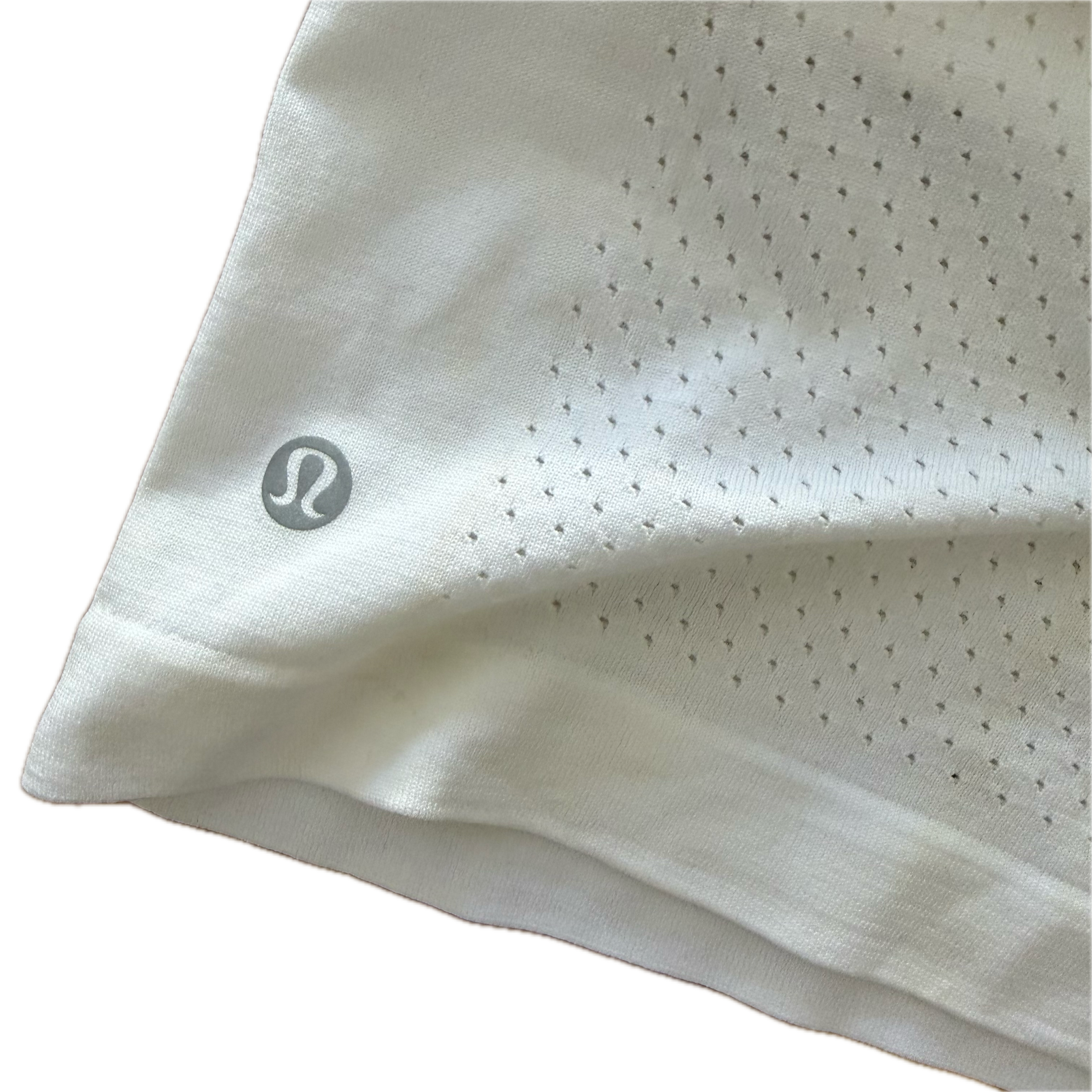 Vestido Lululemon talla 8 color blanco tela Silverescent™