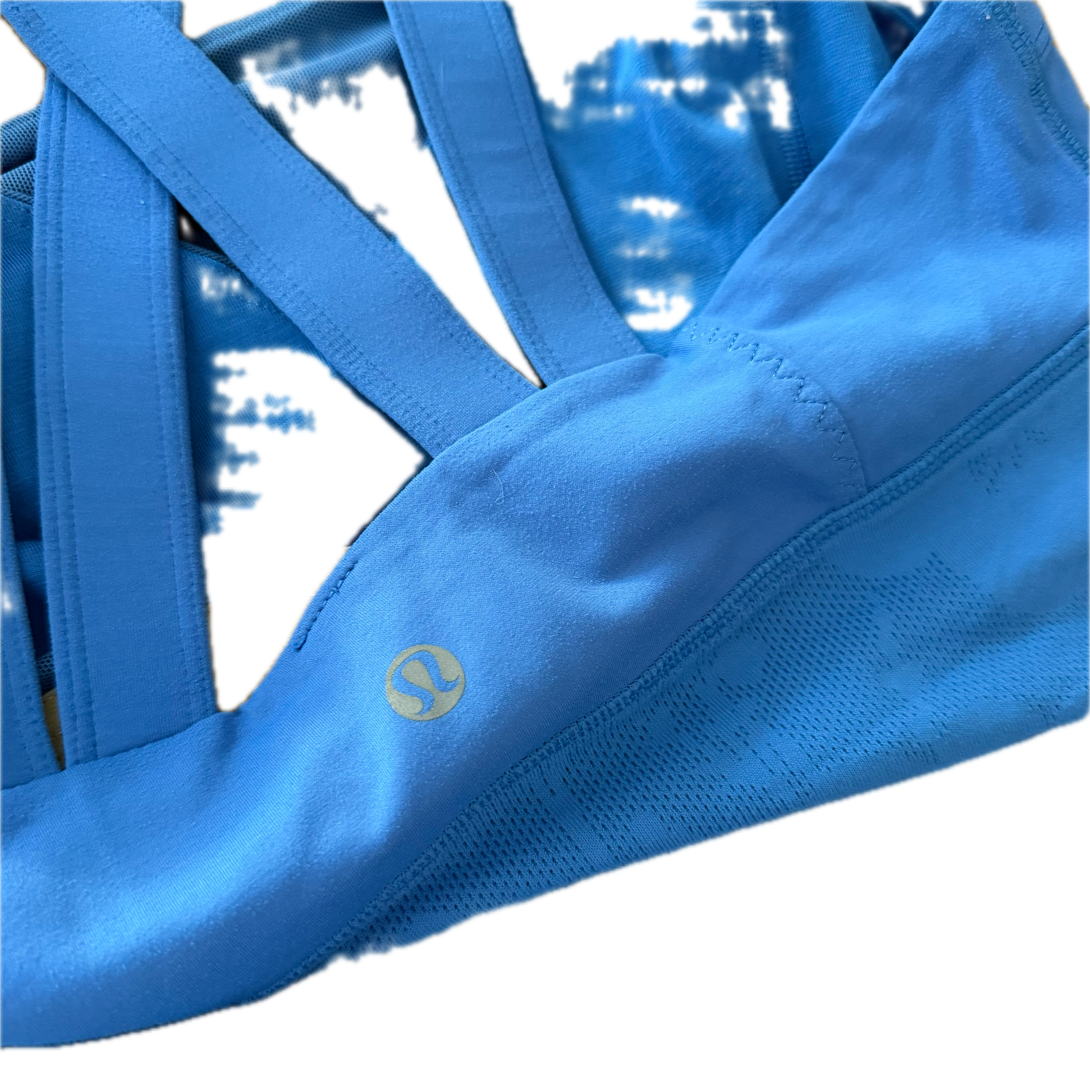 Tank Lululemon talla 8 color azul tela Luxtreme™