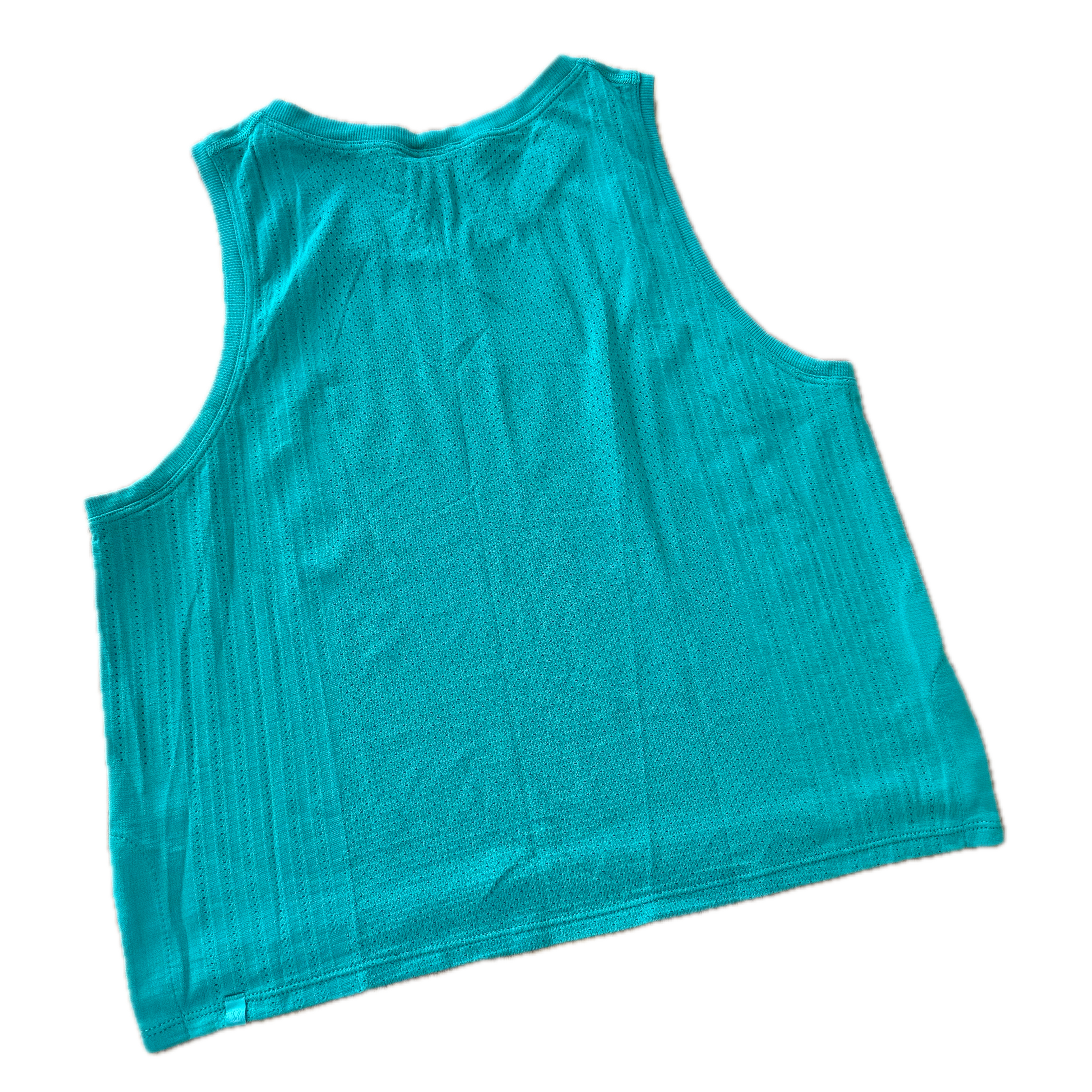 Tank Lululemon talla 8 color verde tela Silverescent™