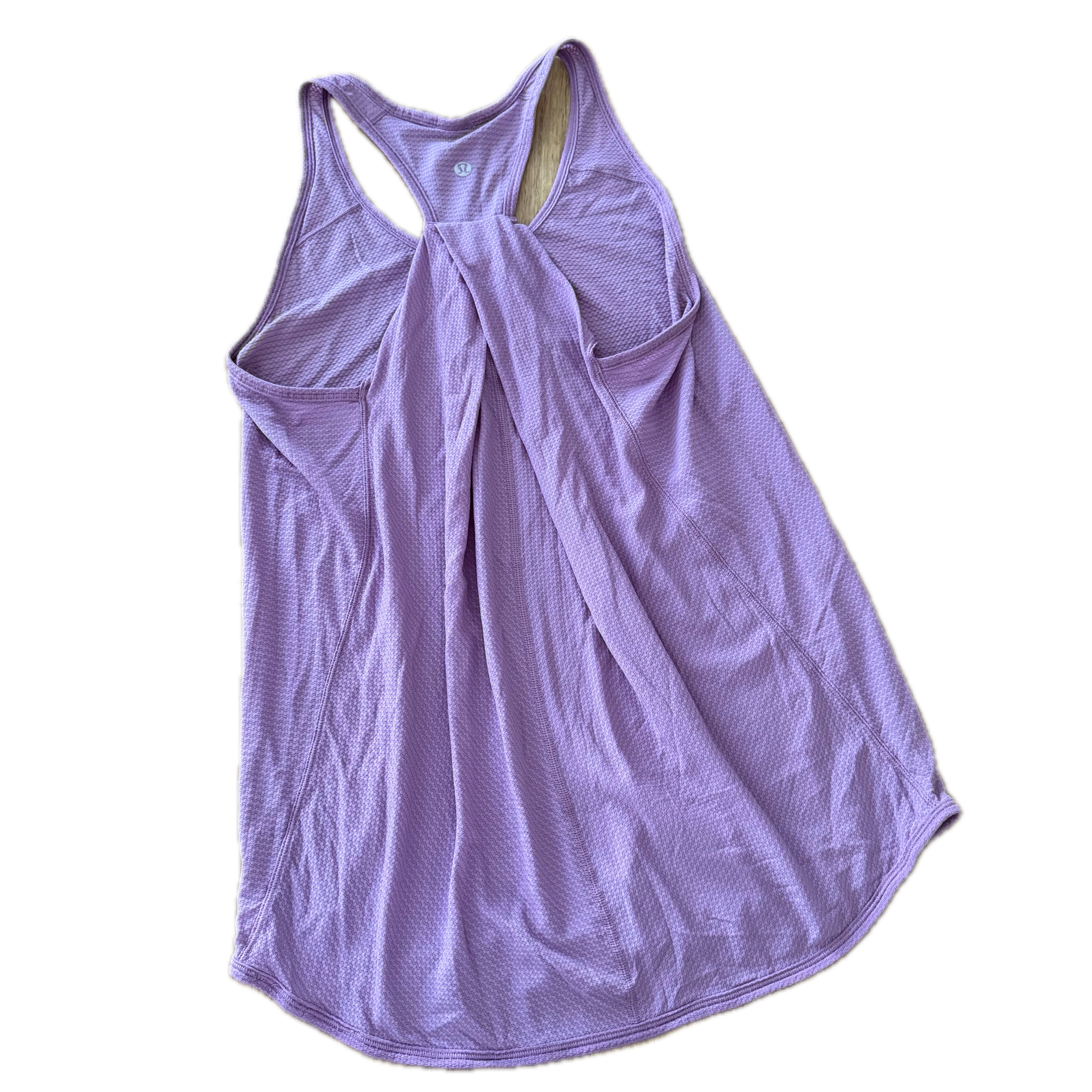 Tank Lululemon talla 8 color rosa tela Nulux™