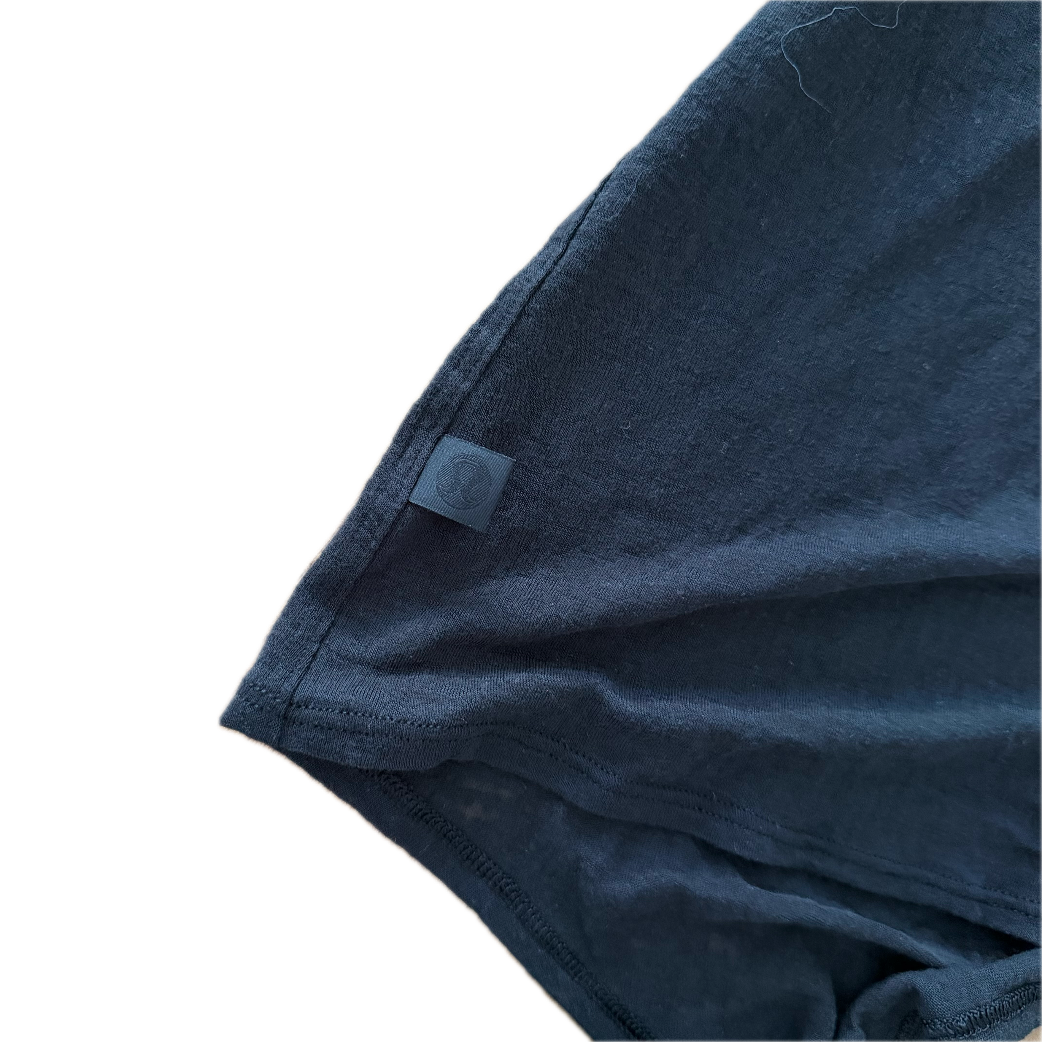 Tank crop Lululemon talla 8 color negro tela Vitasea™