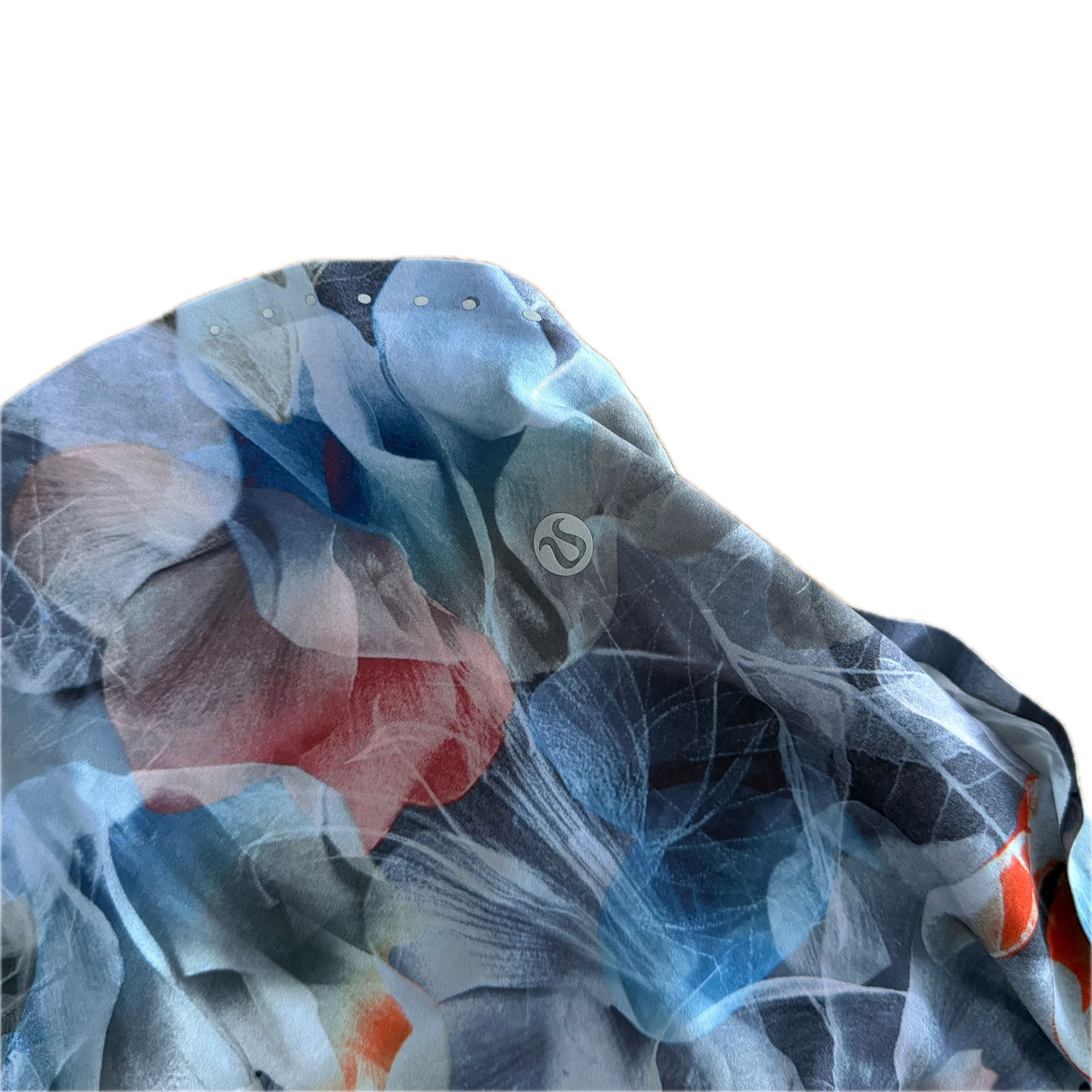 Short Lululemon talla 10 color print azul tela Nulux™