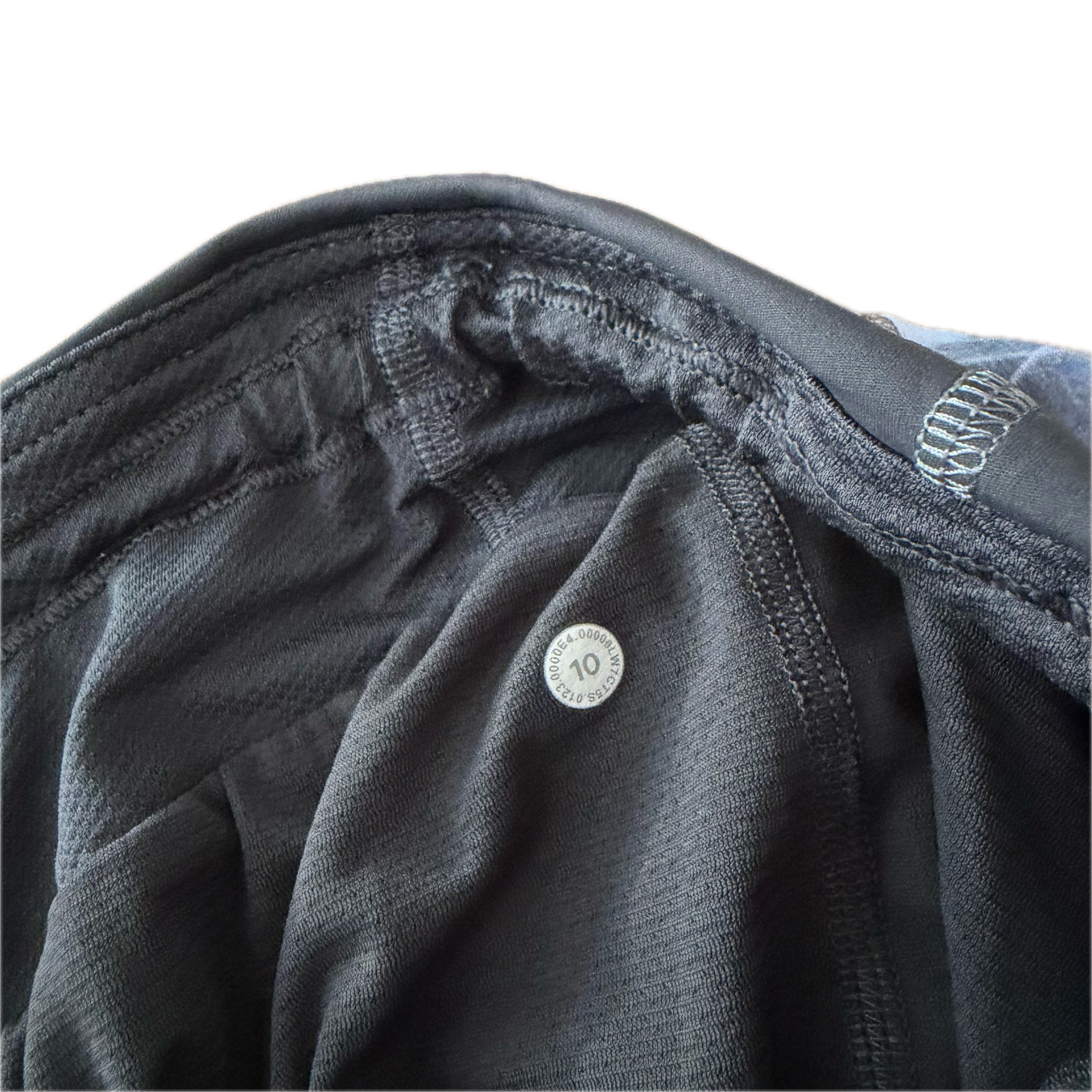 Short Lululemon talla 10 color print azul tela Nulux™