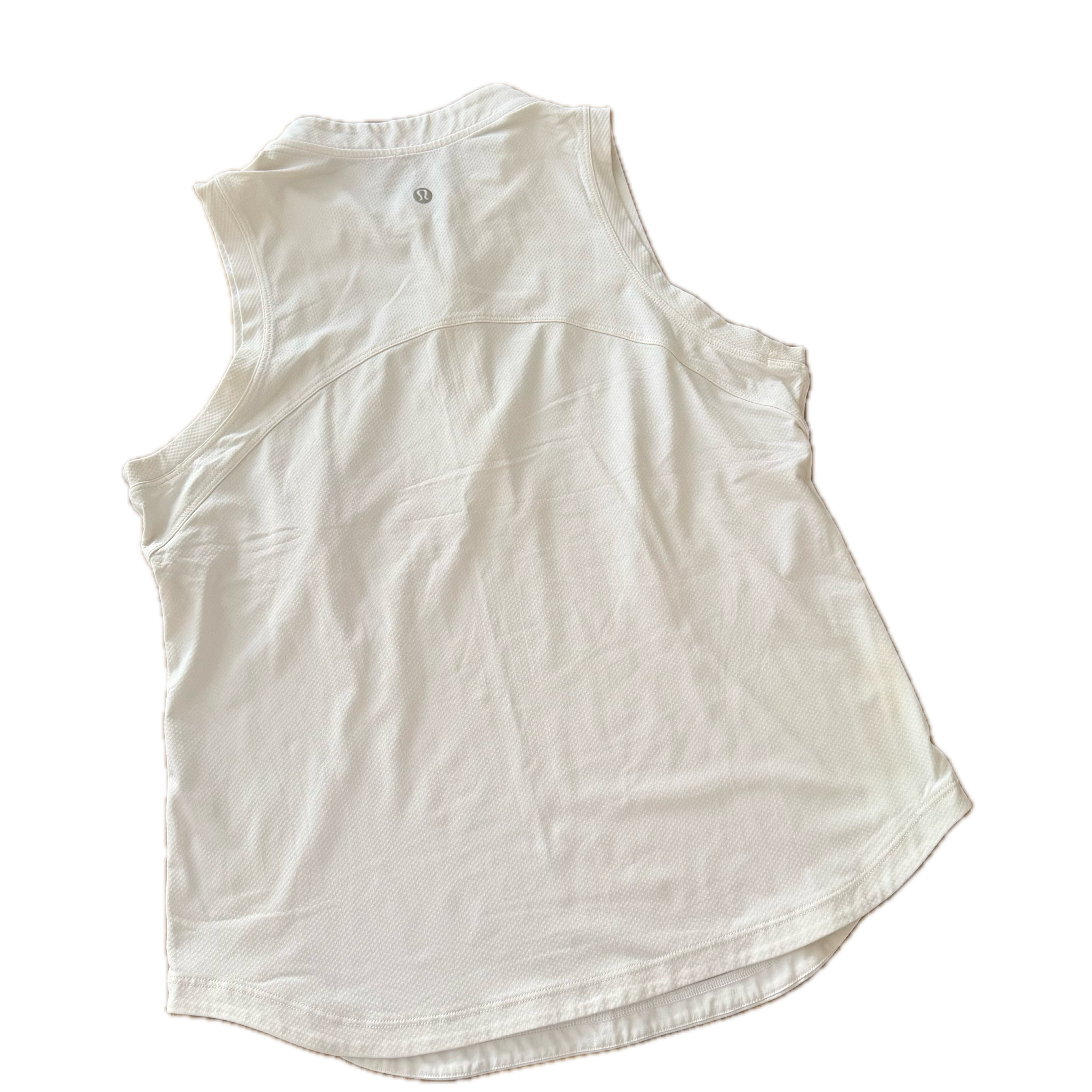 Tank Lululemon talla 10 color blanco tela Everlux™