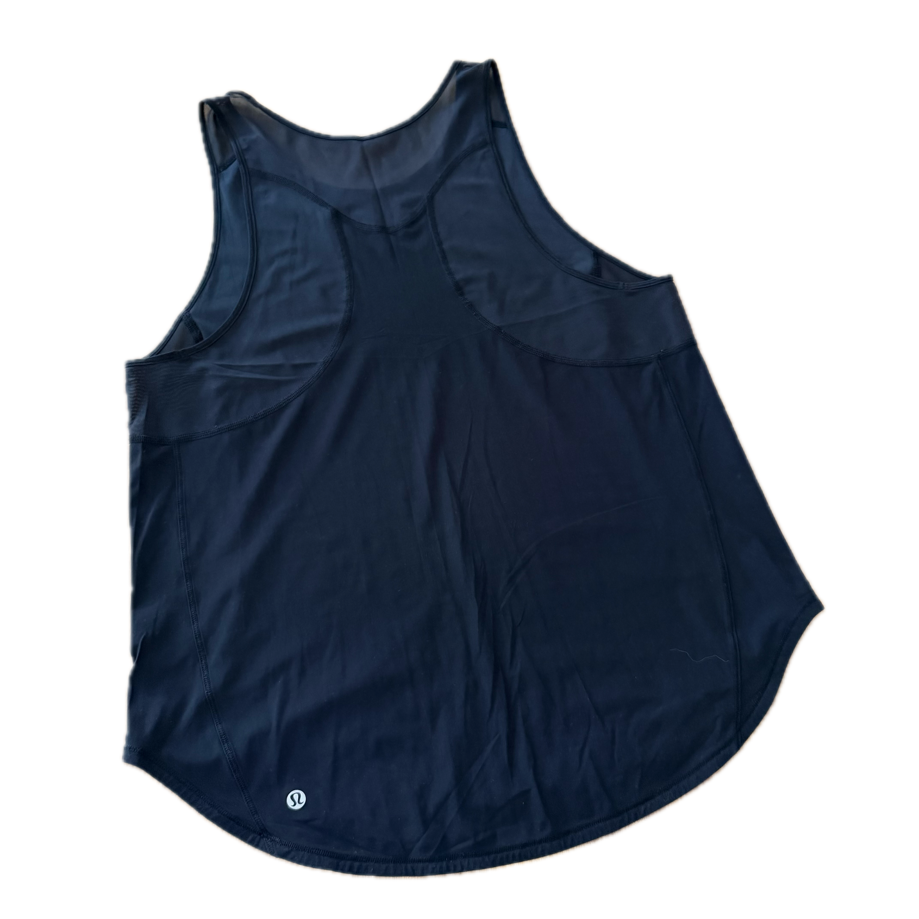 Tank Lululemon talla 10 color negro tela Nulux™