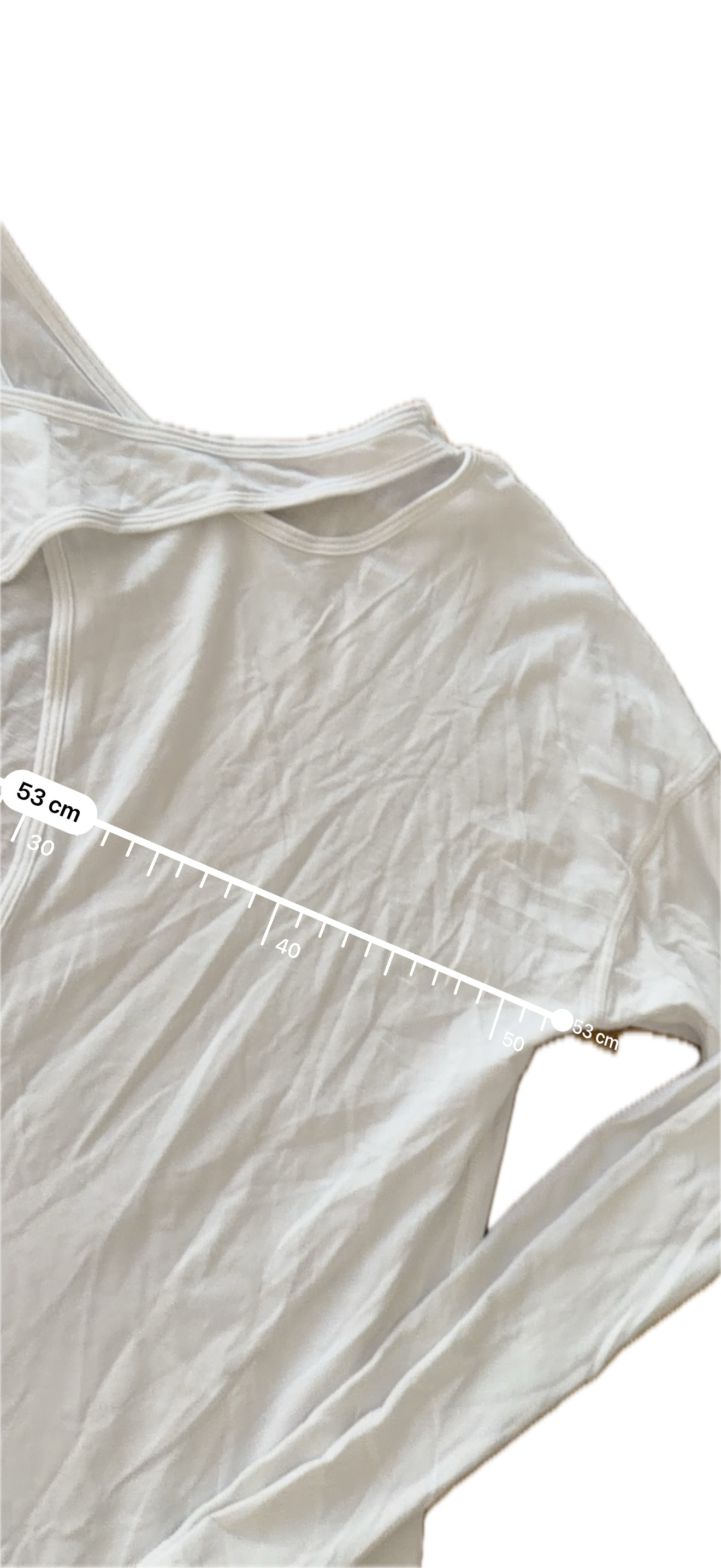 Playera Lululemon talla 10 color blanco tela Vitasea™