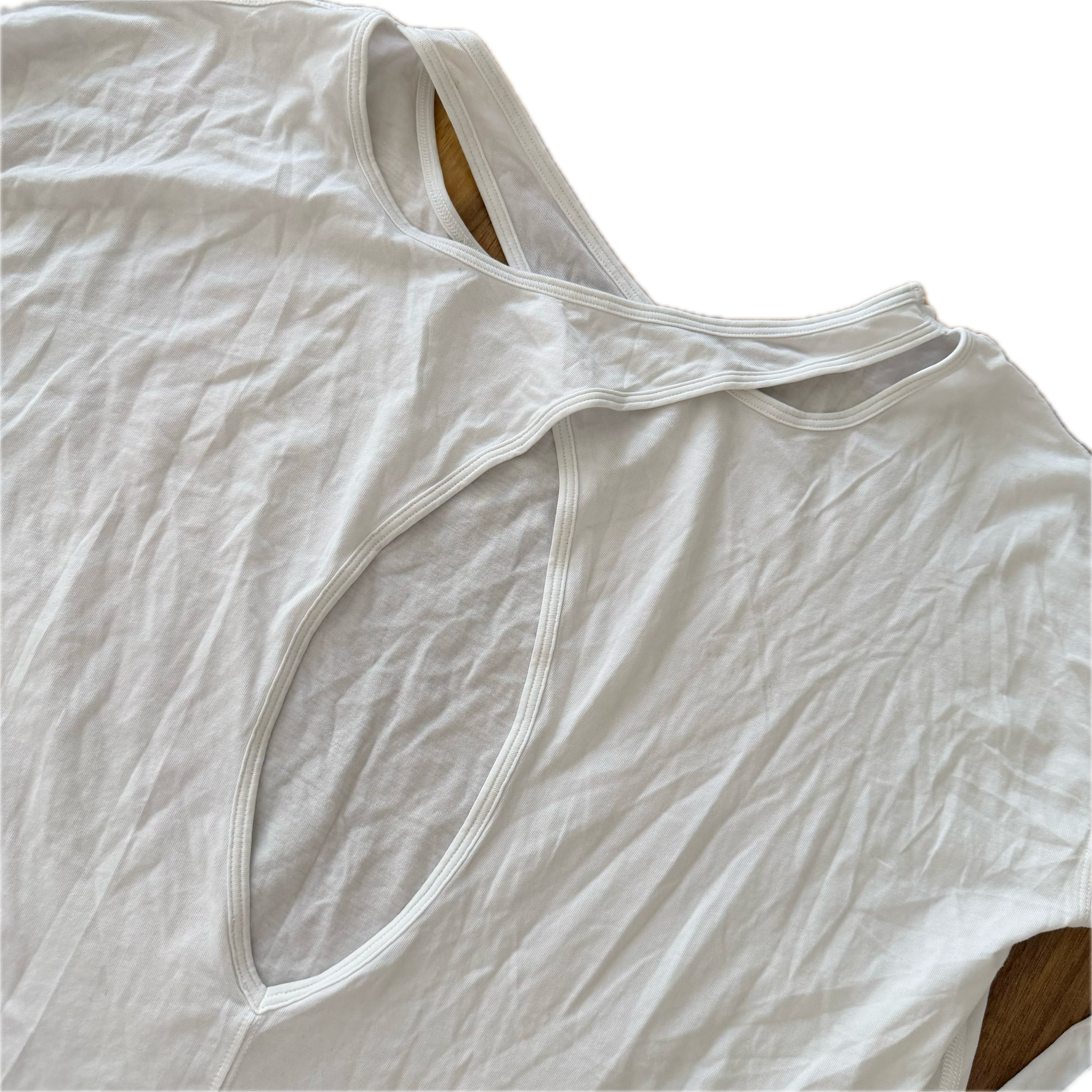 Playera Lululemon talla 10 color blanco tela Vitasea™