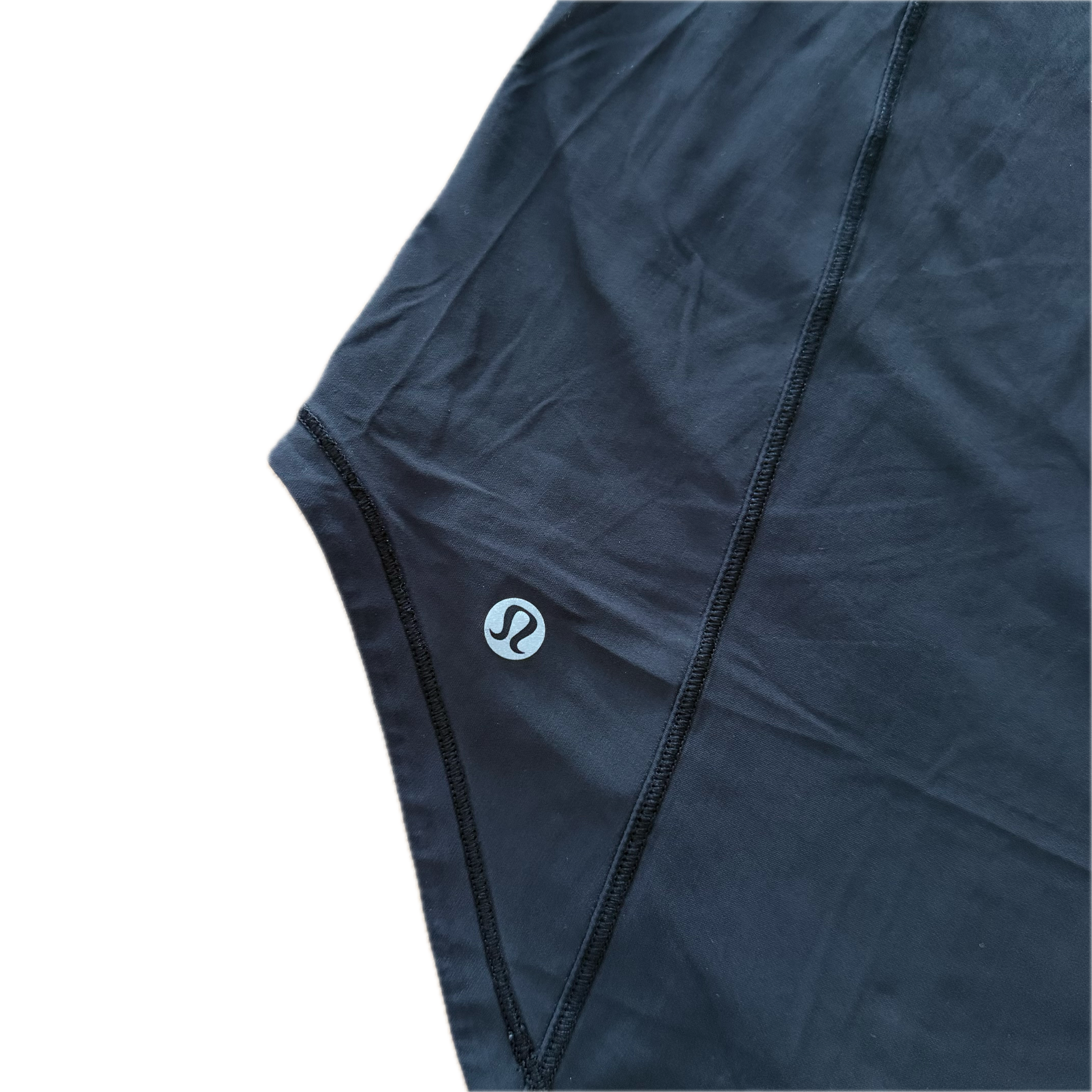 Tank Lululemon talla 12 color negro tela Nulux™