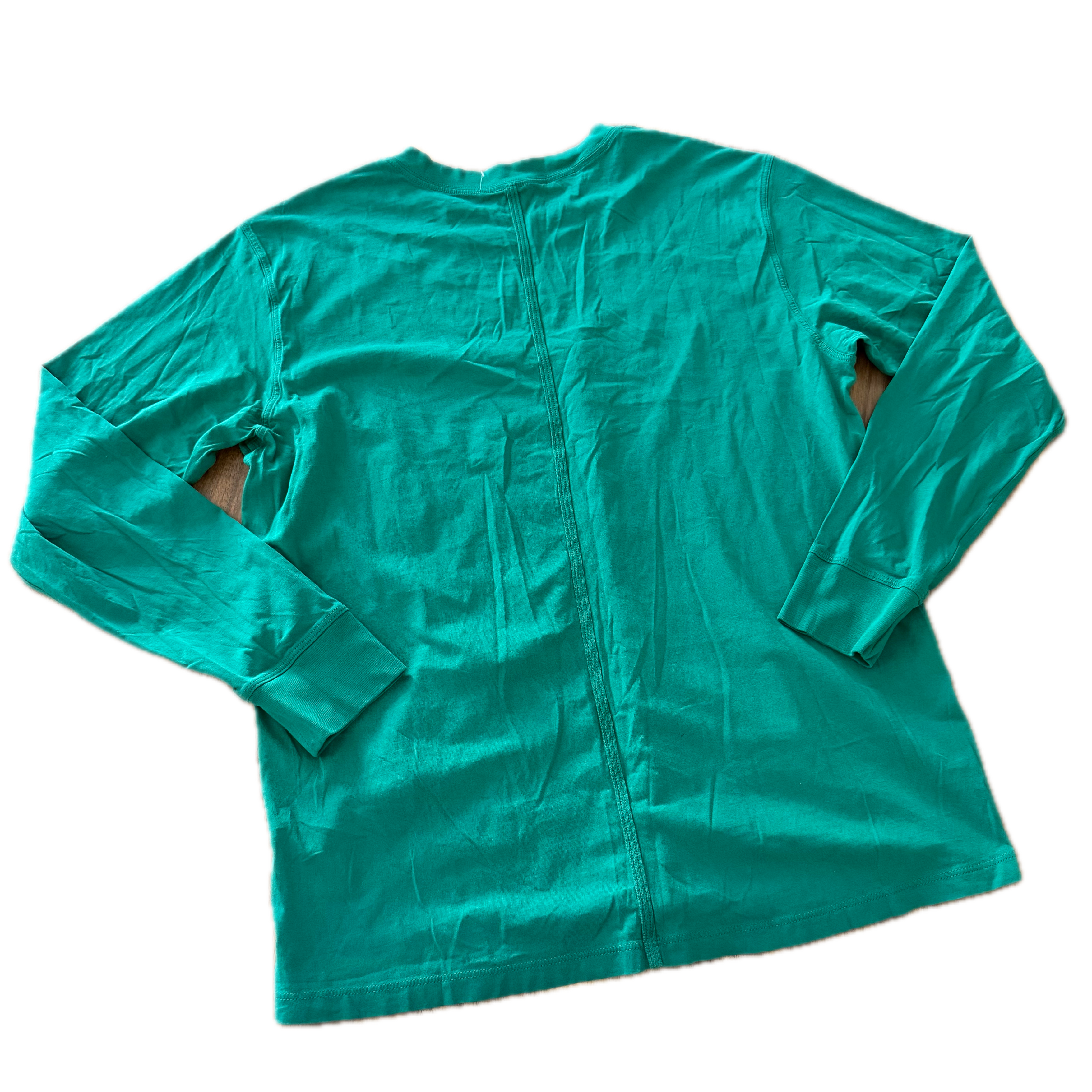 Playera Lululemon talla 12 color verde tela Vitasea™