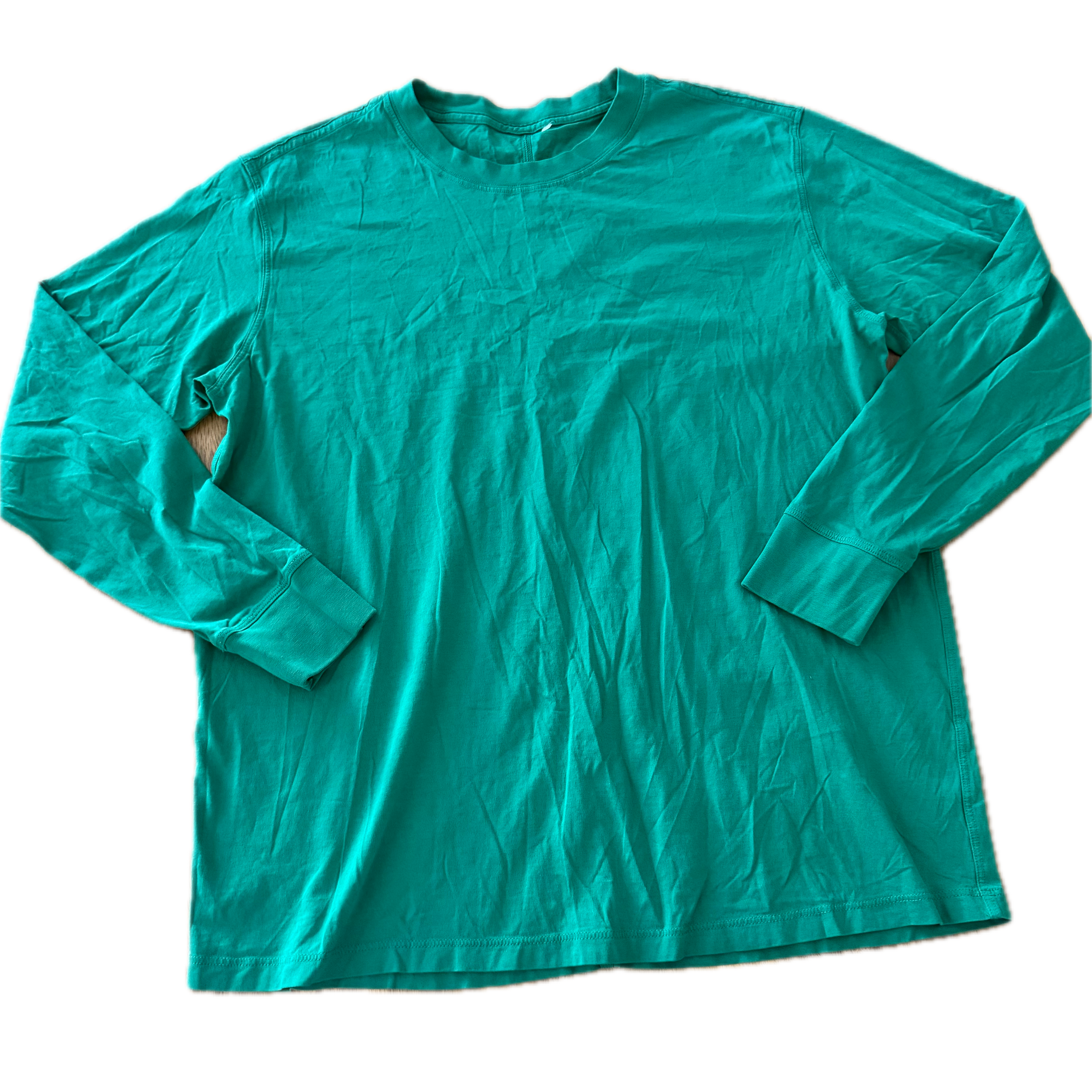 Playera Lululemon talla 12 color verde tela Vitasea™