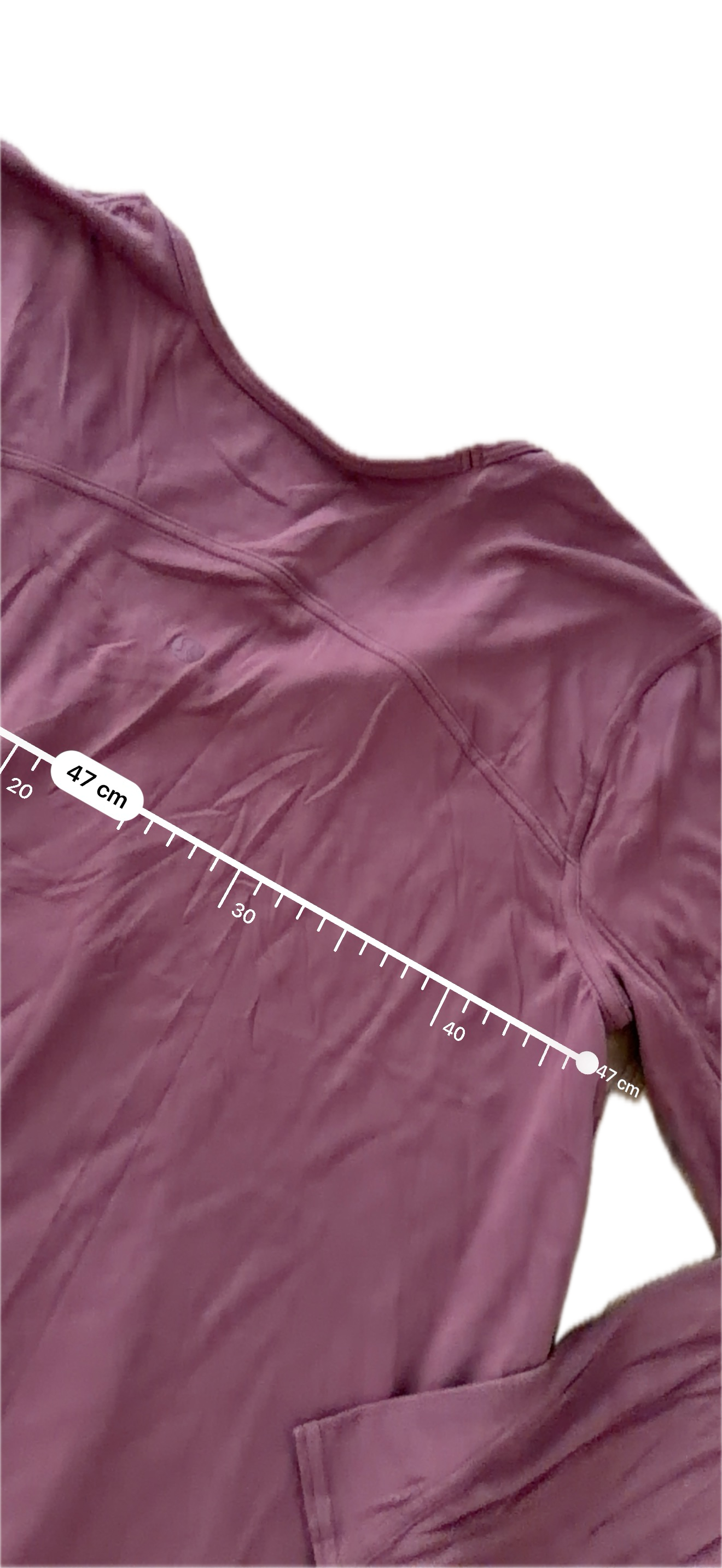 Playera Lululemon talla 12 color rosa tela Pima cotton™