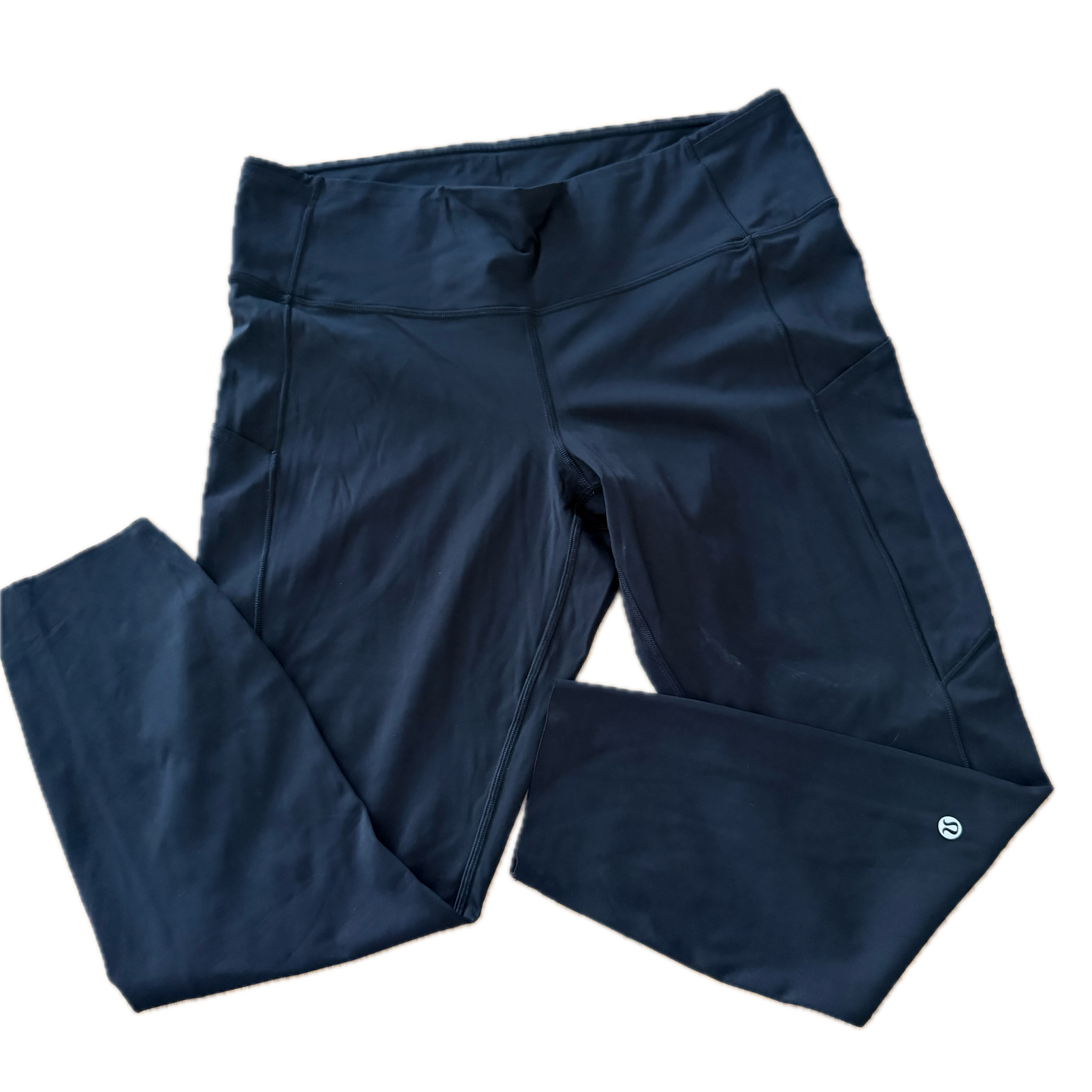 Legging Lululemon talla 14 color negro tela Nulux™