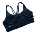 Top talla 12 color negro tirantes cruzados