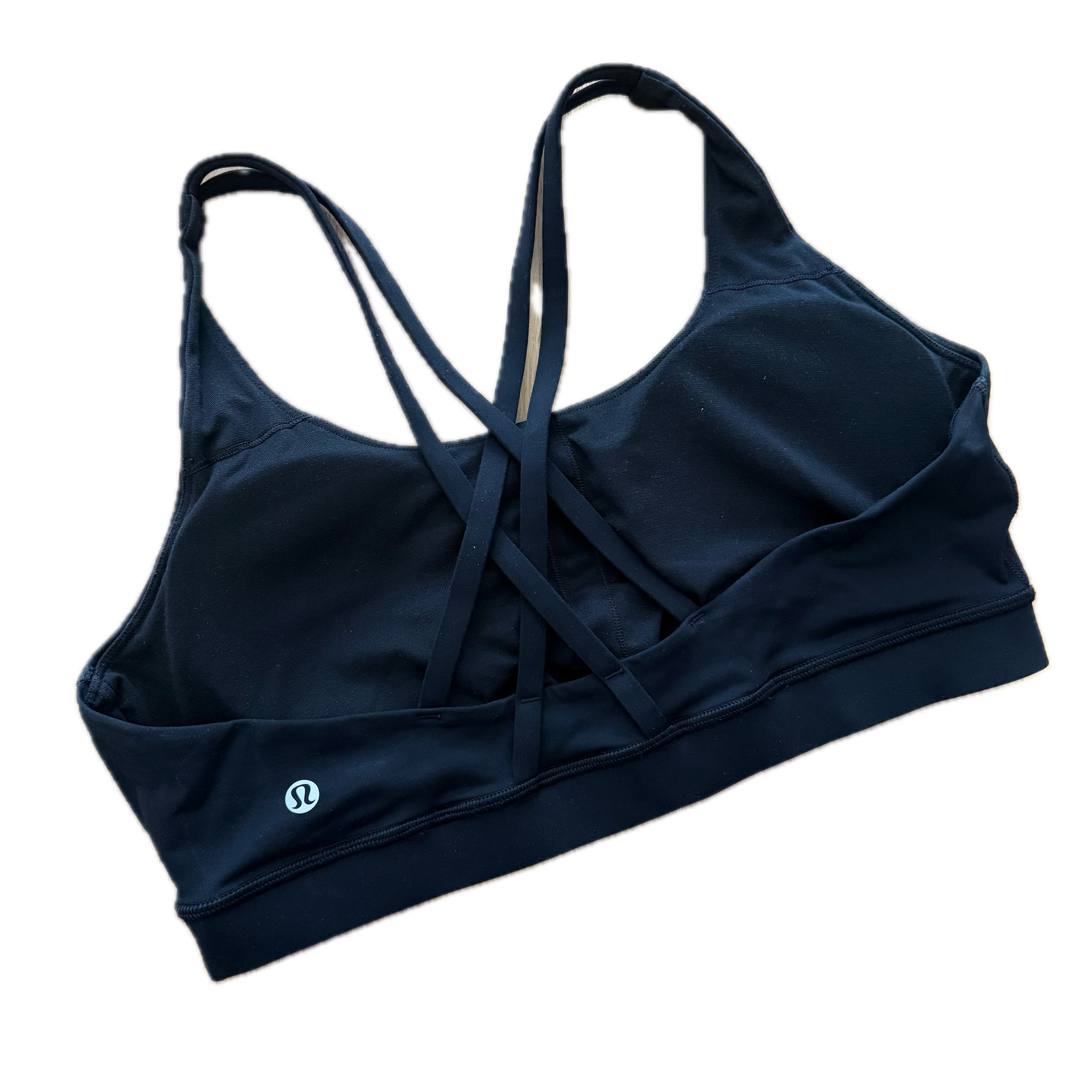 Top talla 12 color negro tirantes cruzados