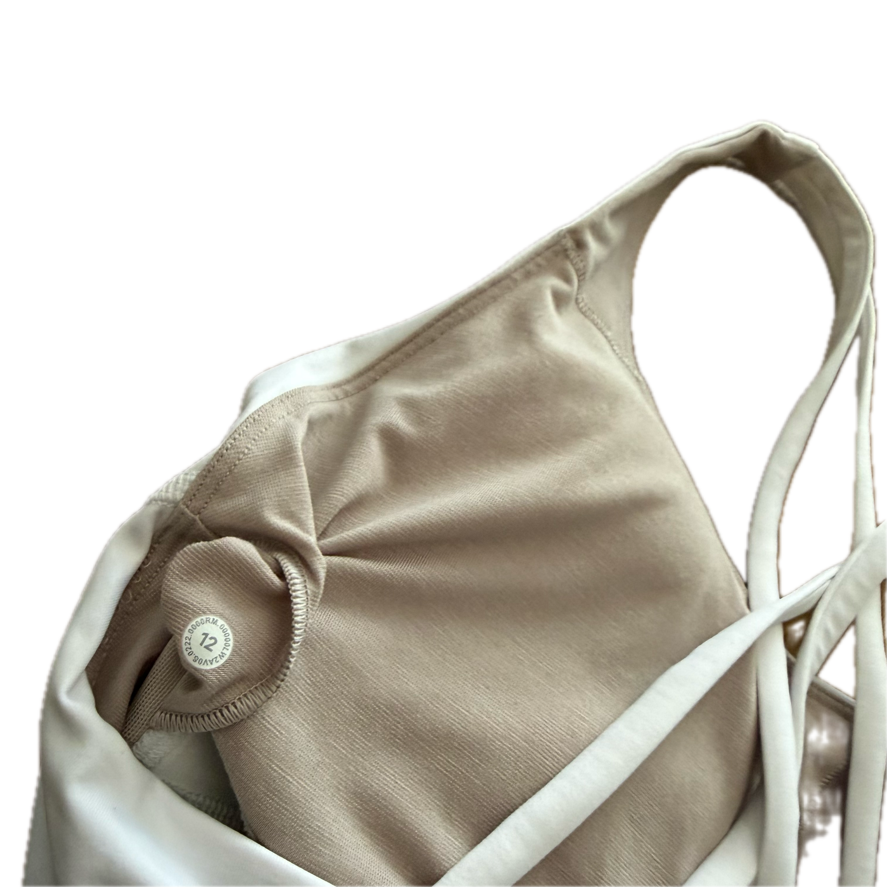 Top talla 12 color blanco ancho