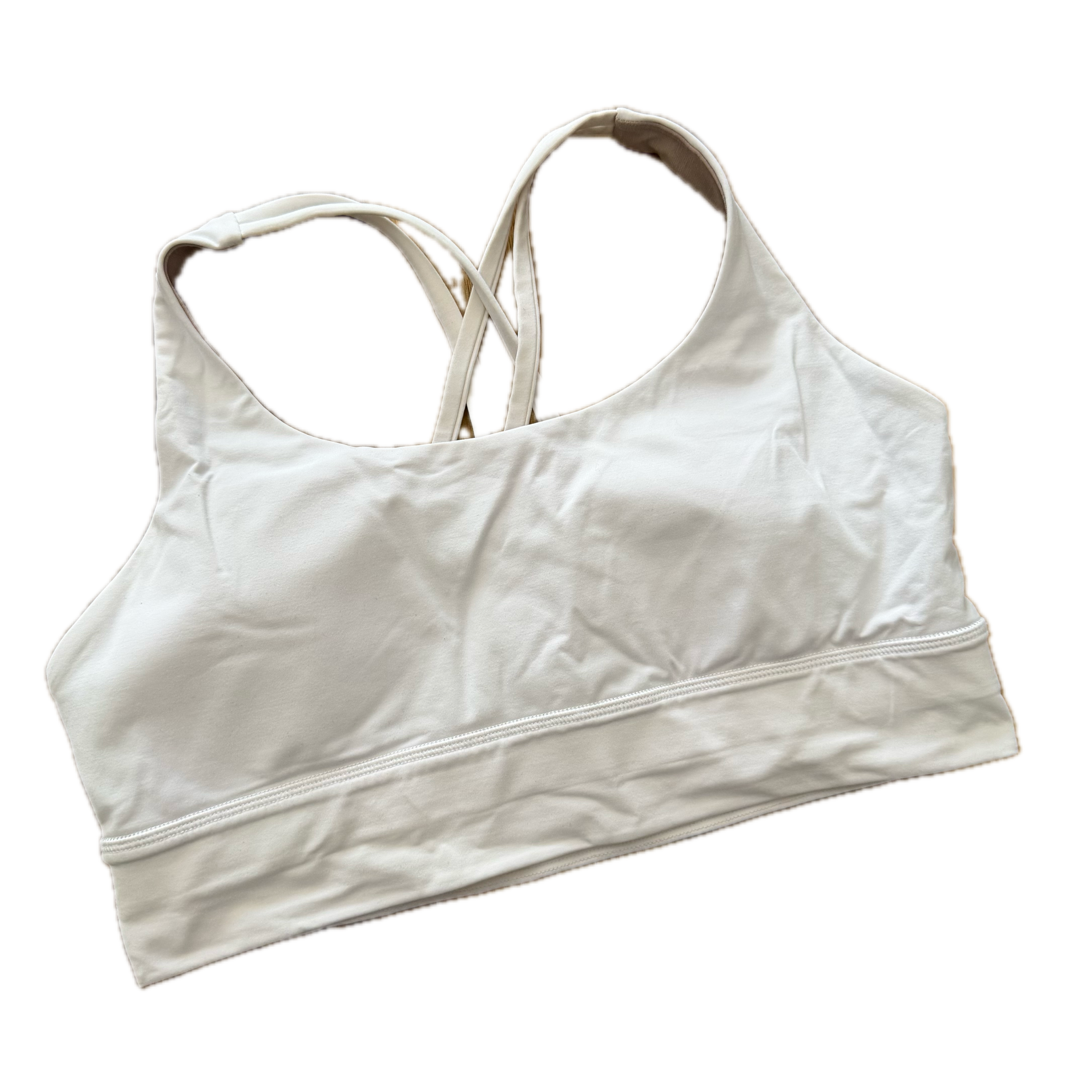 Top talla 12 color blanco ancho