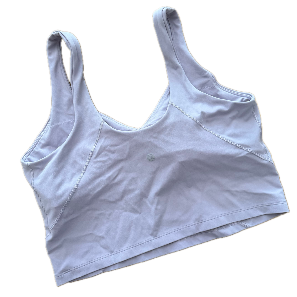 Crop top talla 12 color lila