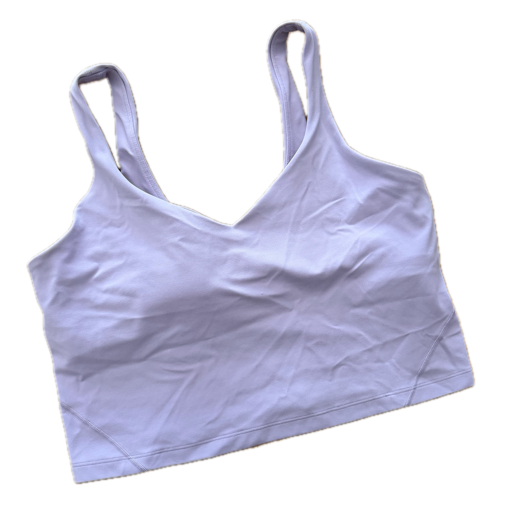 Crop top talla 12 color lila