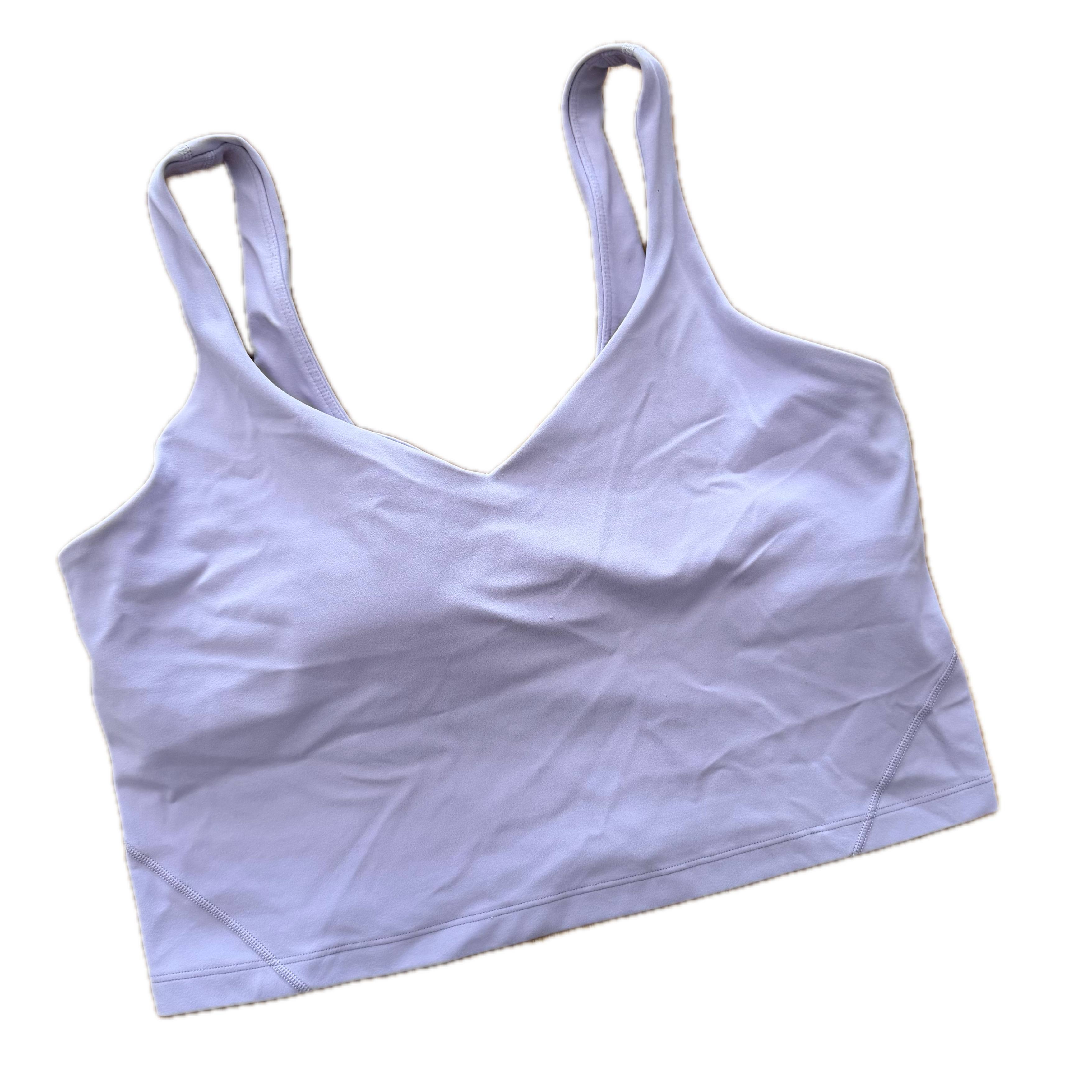 Crop top talla 12 color lila