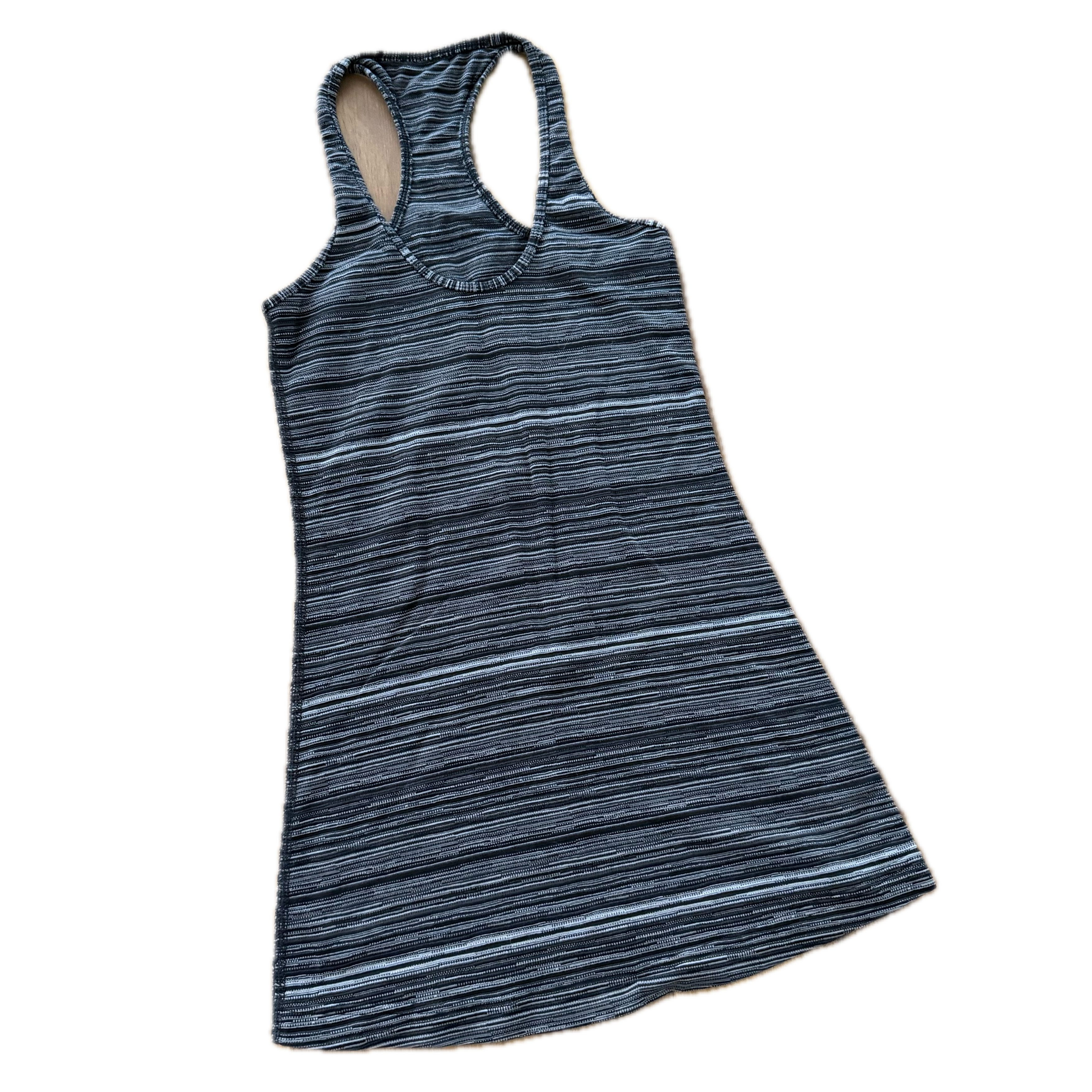 Tank talla 4 rayas grises