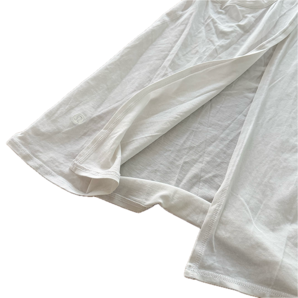Tank talla 6 blanca espalda abierta