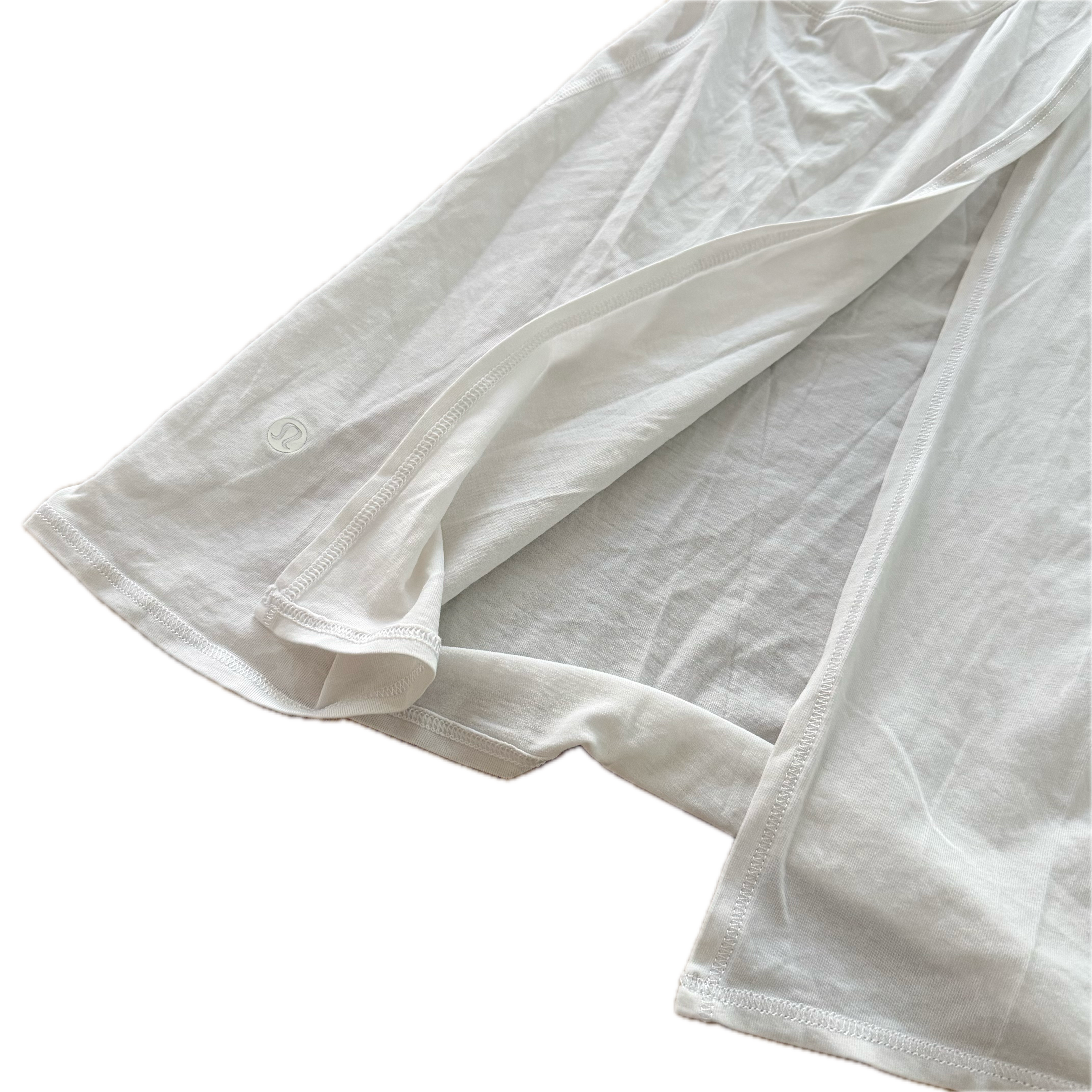 Tank talla 6 blanca espalda abierta