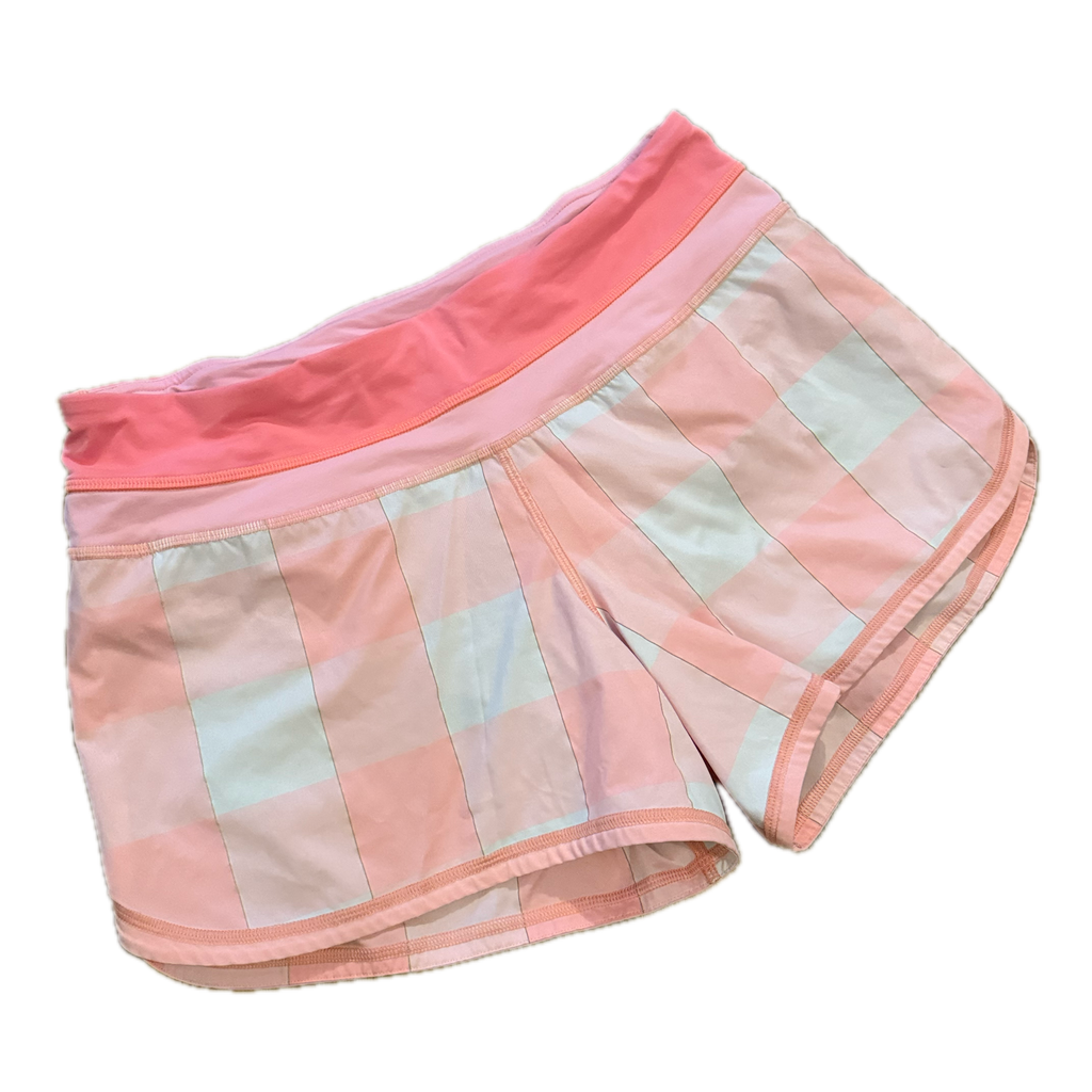 Short talla 6 cuadros rosas