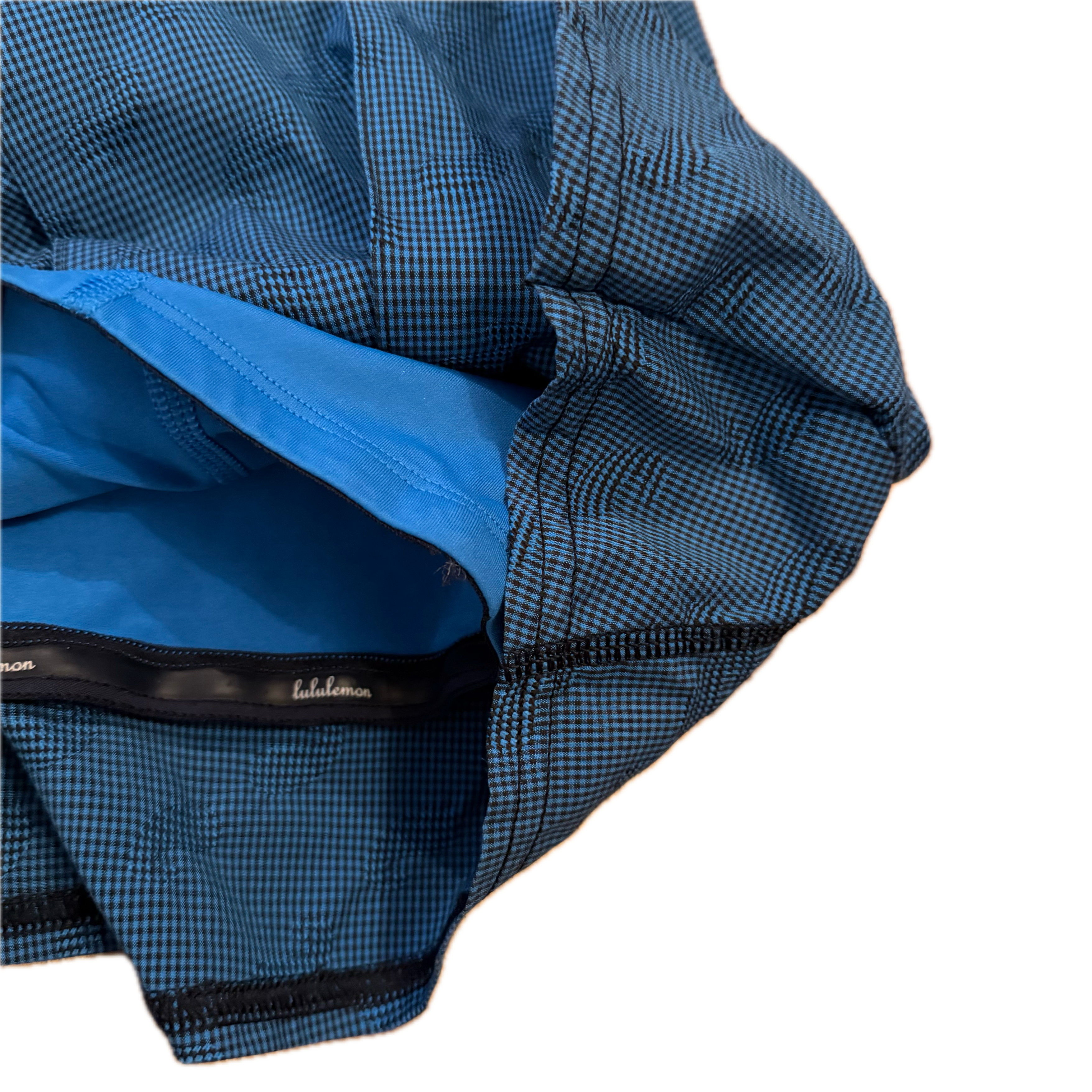 Falda Lululemon talla 6 color azul tela Luxtreme™