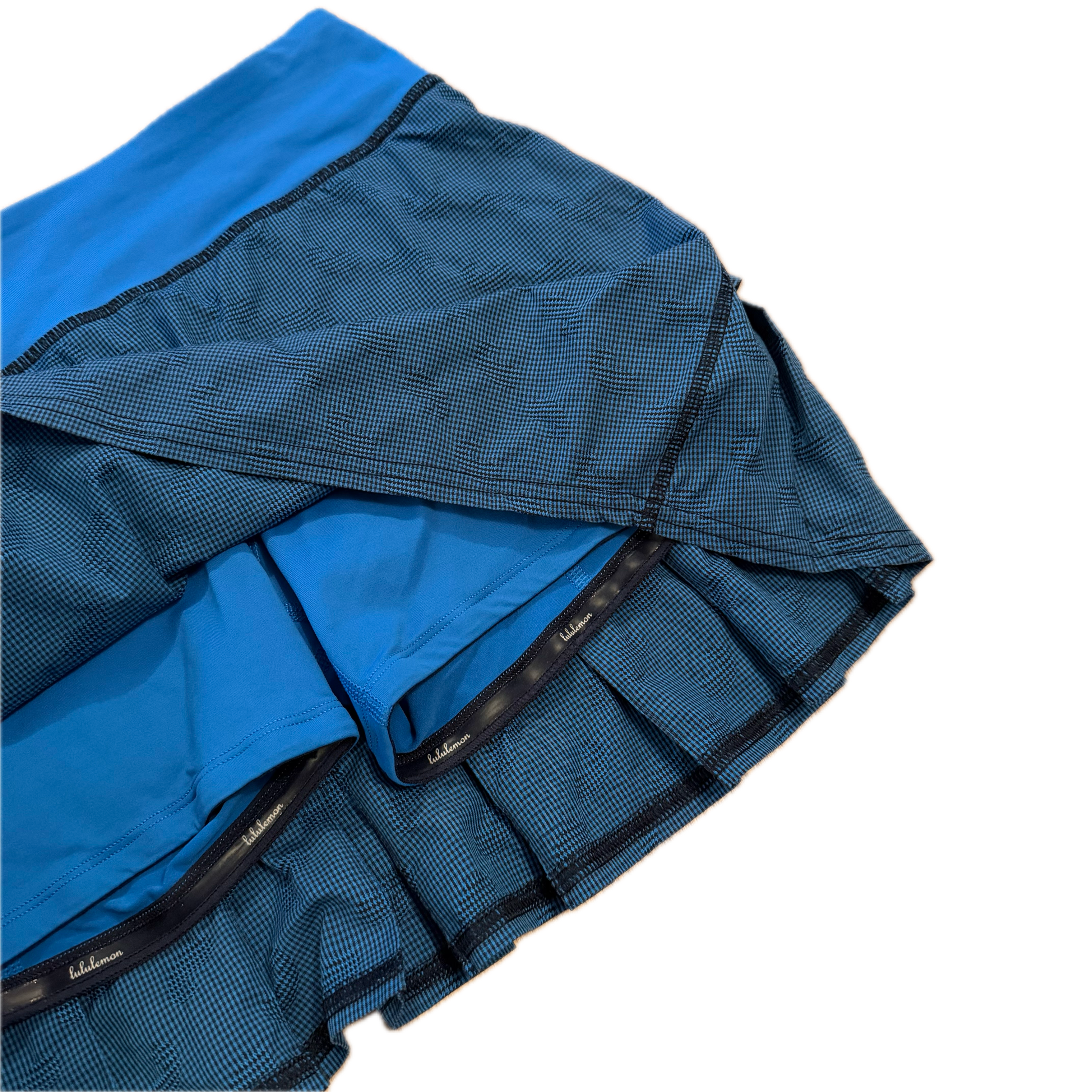 Falda Lululemon talla 6 color azul tela Luxtreme™
