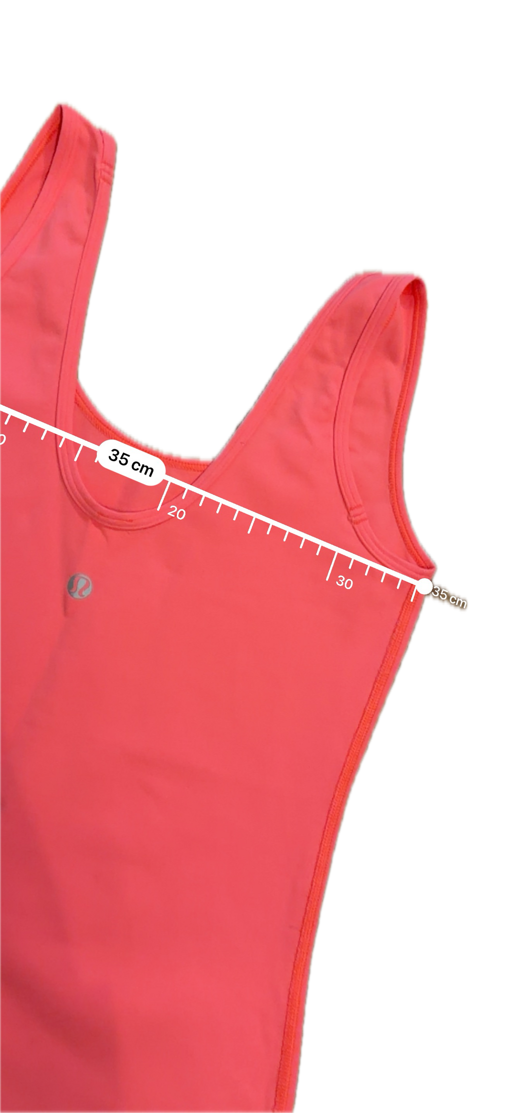 Tank talla 6 coral