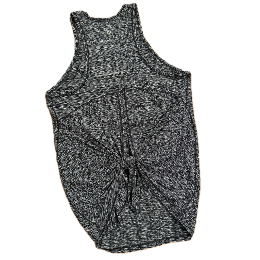 Tank talla 8 gris jaspeada