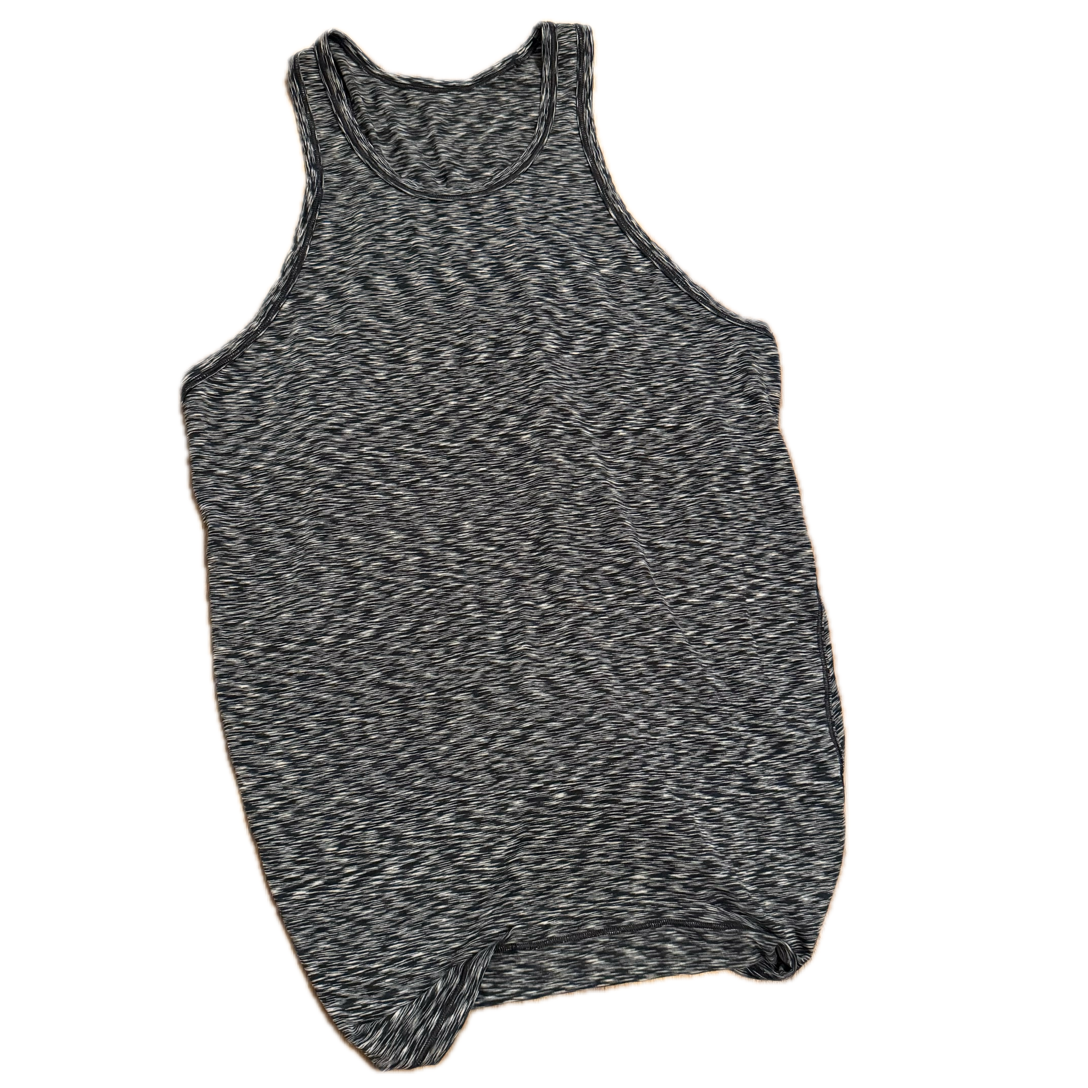 Tank Lululemon talla 8 color gris jaspeado tela Nulu™