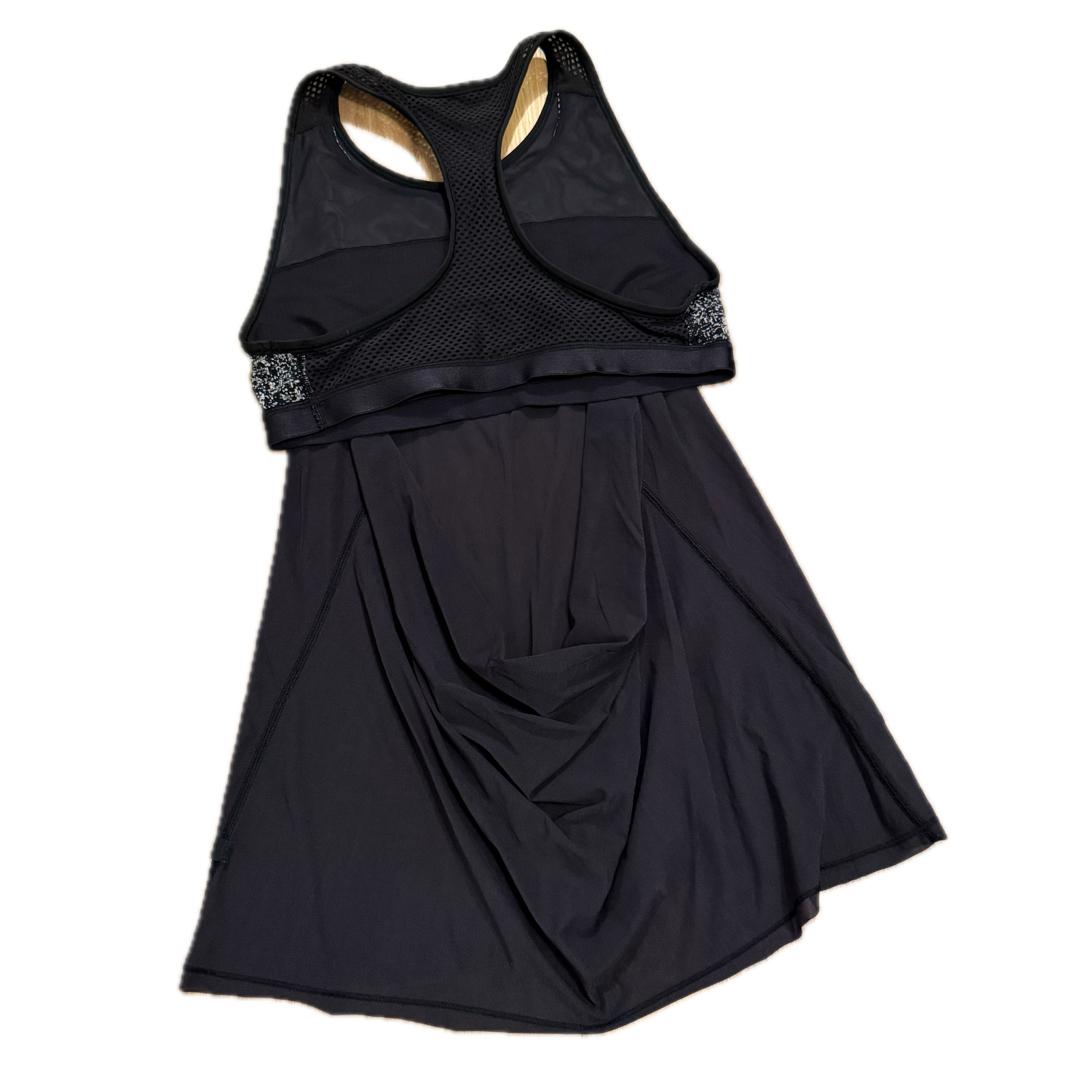 Tank top Lululemon talla 8 color negro tela Mesh-Knit™