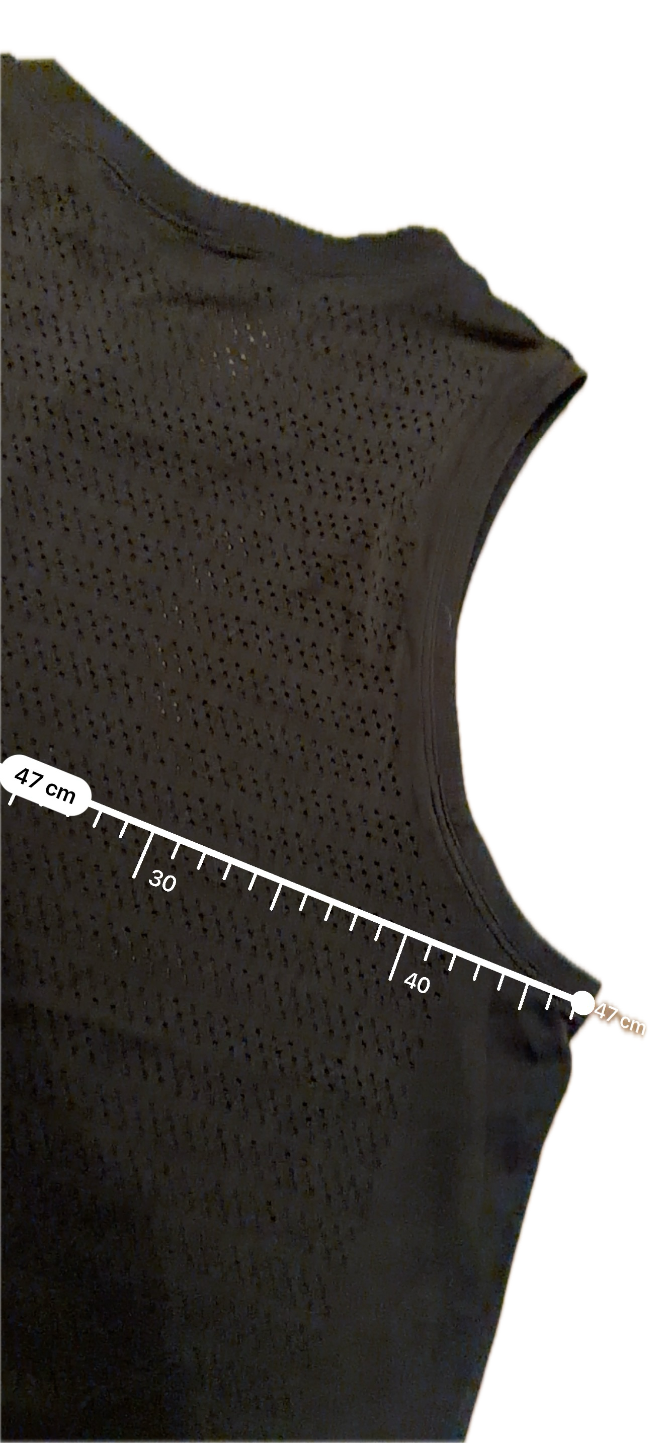 Tank Lululemon talla 10 color negro tela Silverescent™