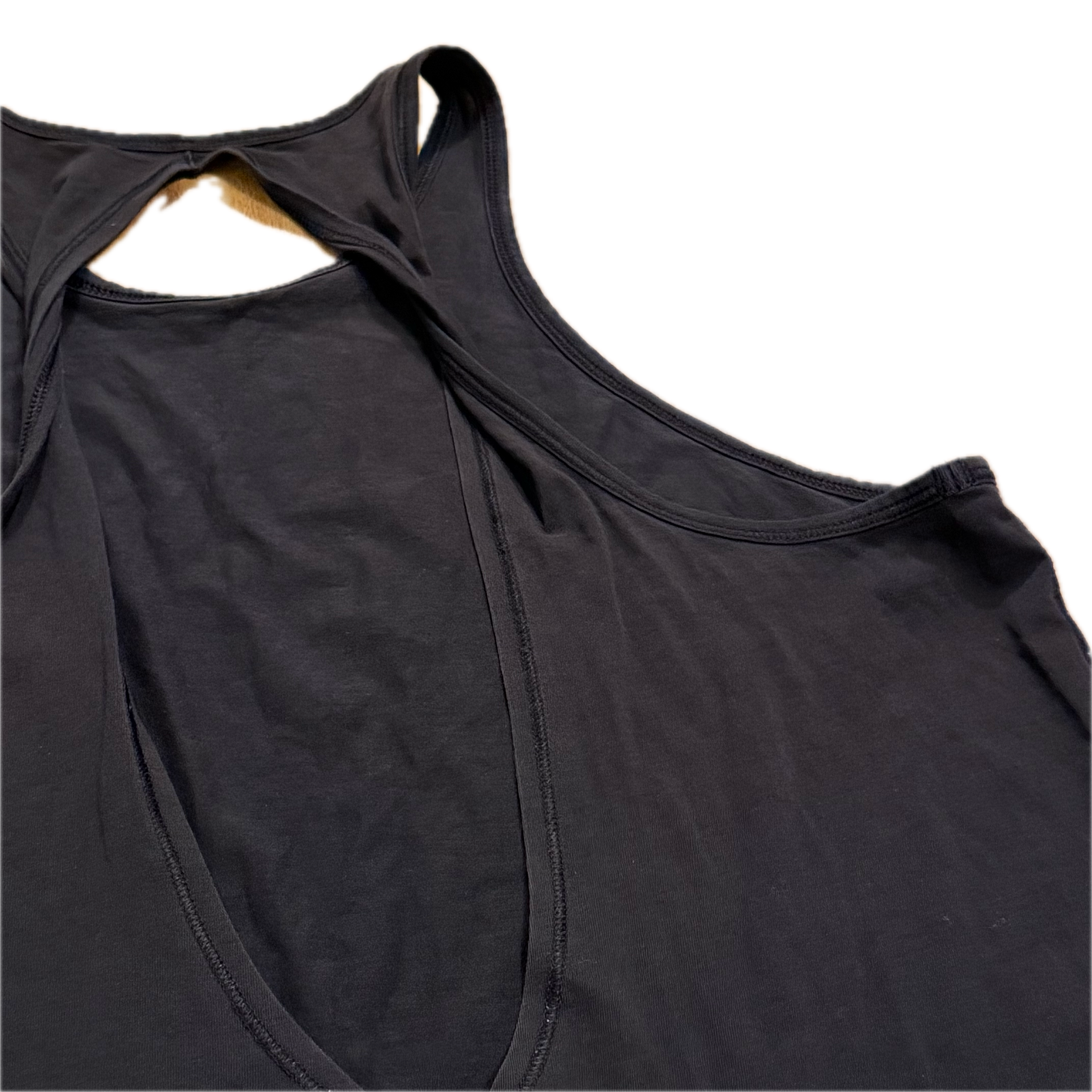 Tank Lululemon talla 10 color negro tela Vitasea™