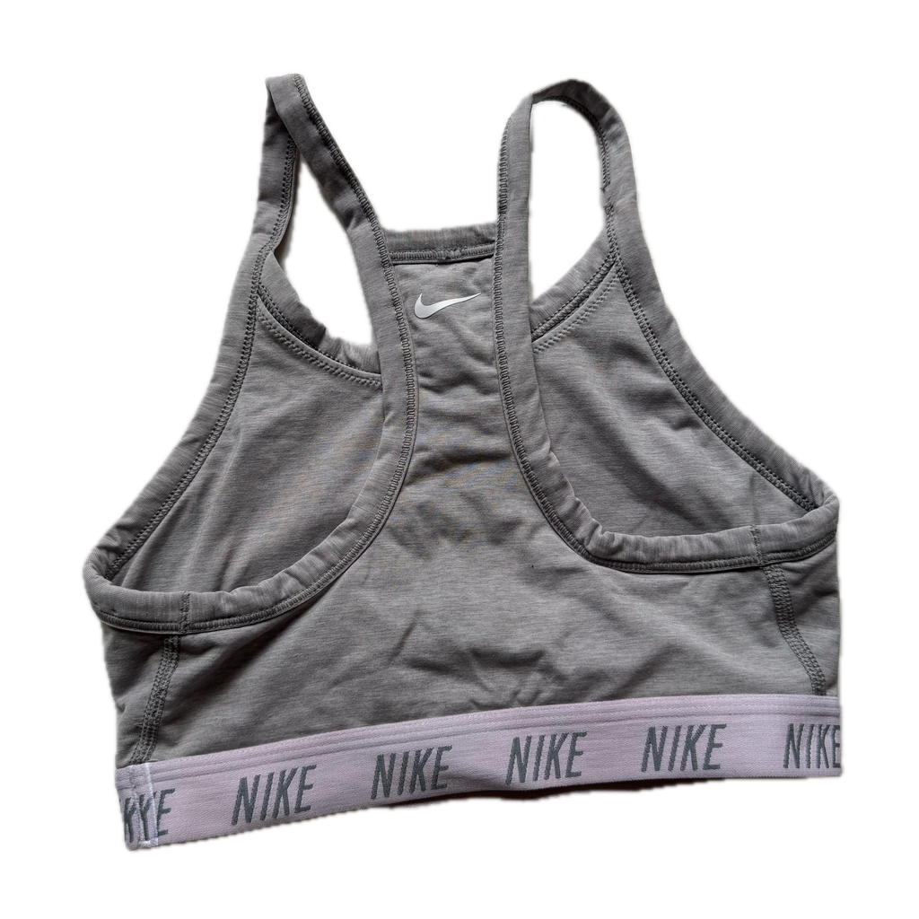 Top talla CH gris claro halter