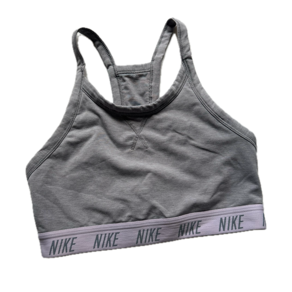 Top talla CH gris claro halter
