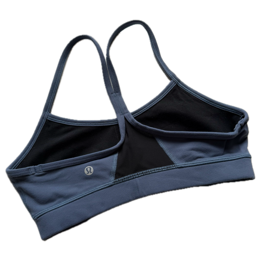 Top talla 6 azul petróleo