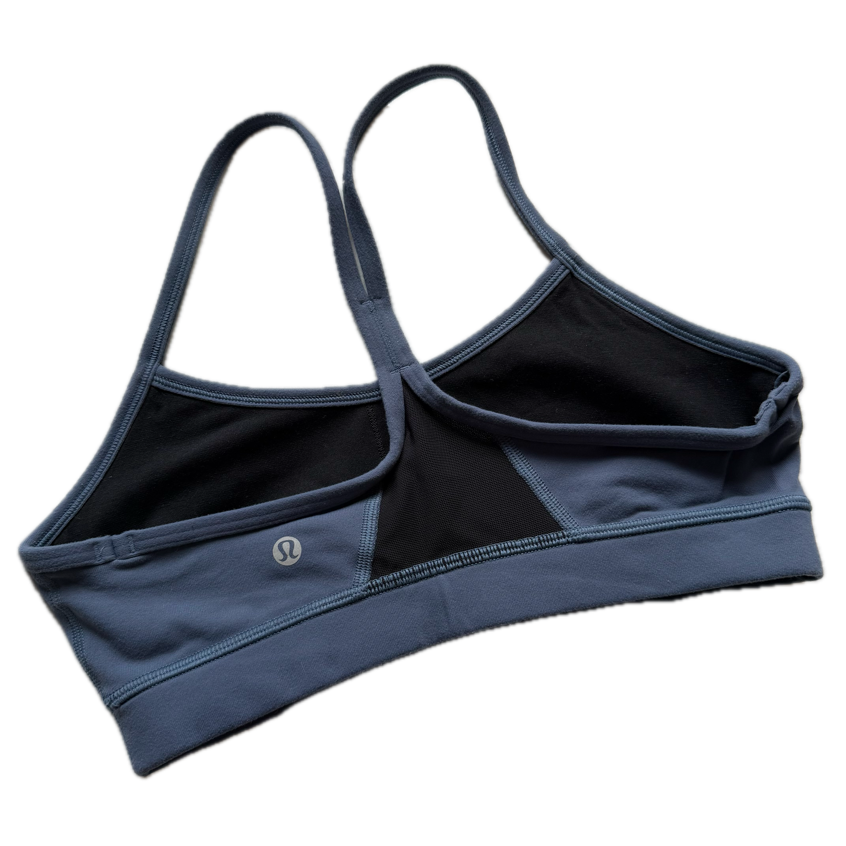 Top talla 6 azul petróleo