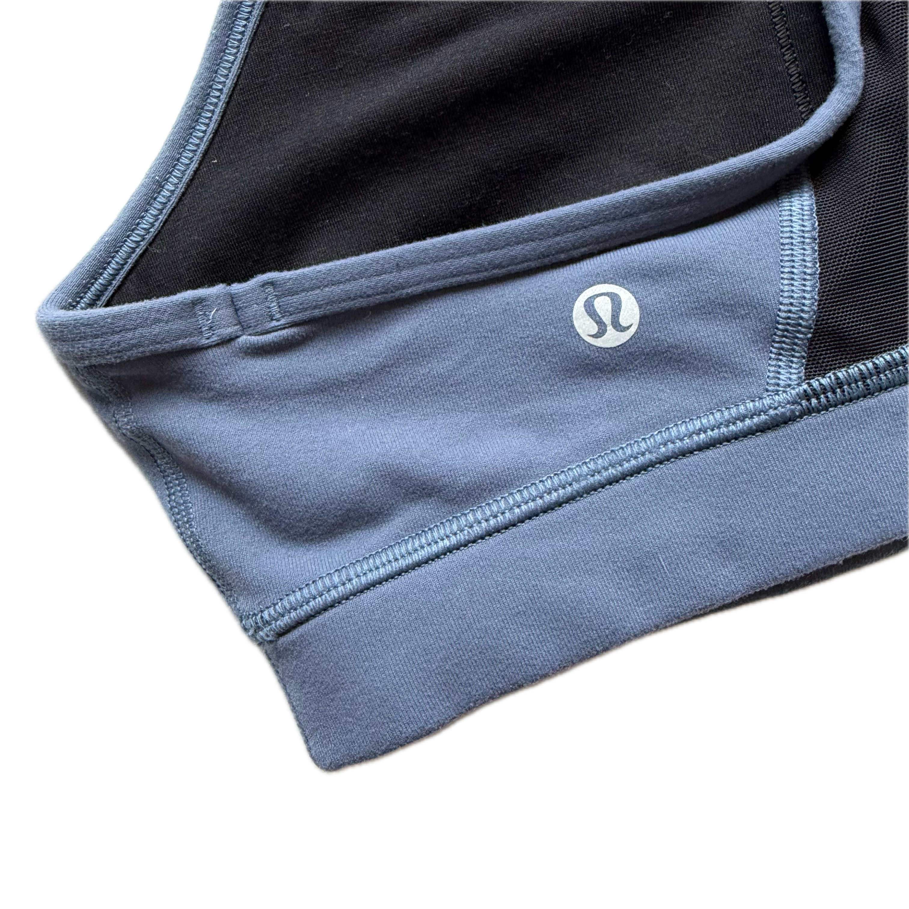 Top talla 6 azul petróleo